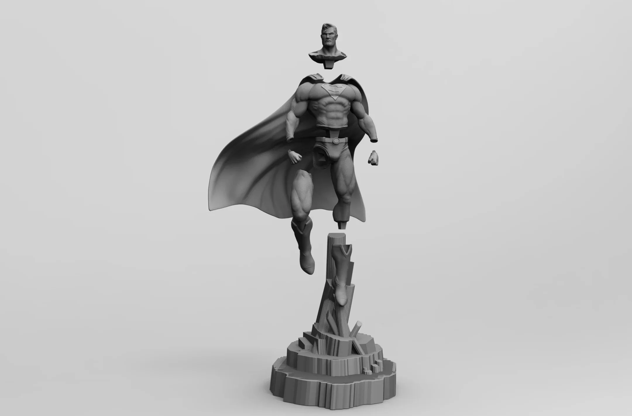 SUPERMAN COLLECTIBLE FIGURE FlippedNormals