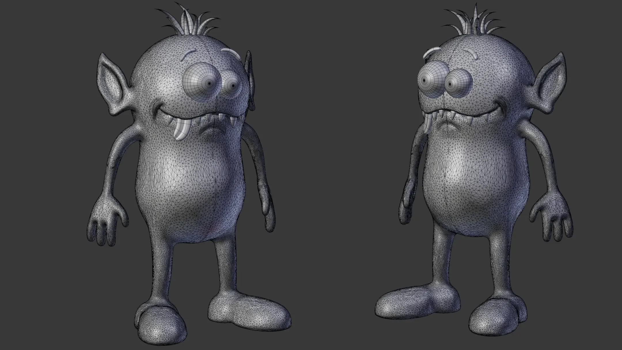 Cute Monster Character Sculpt