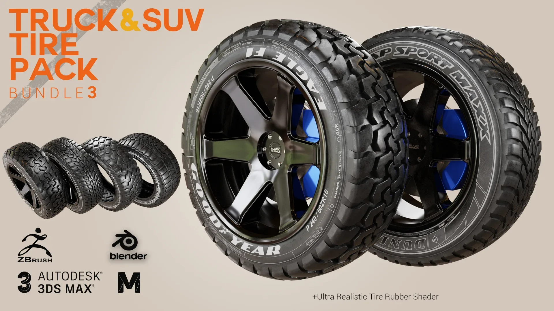 Truck & SUV Tire Buandle 3