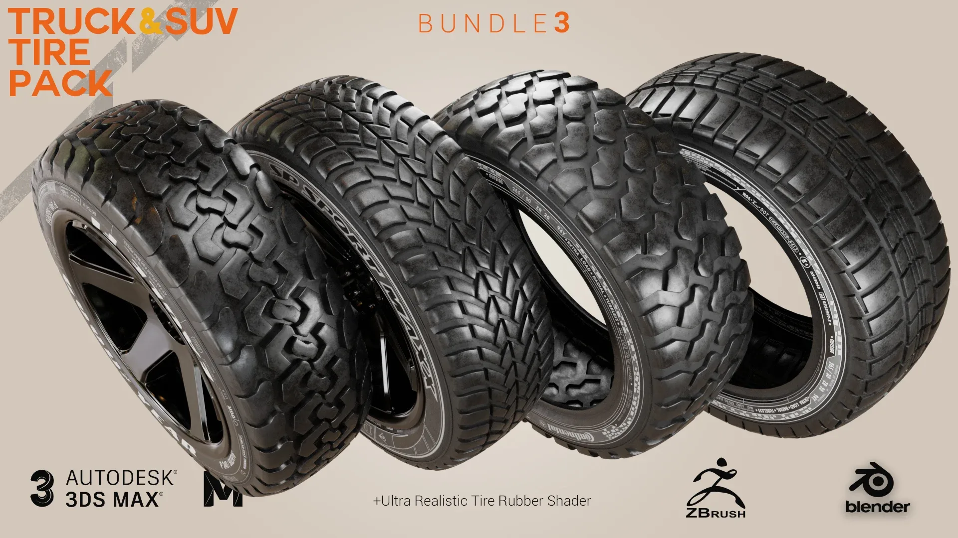 Truck & SUV Tire Buandle 3