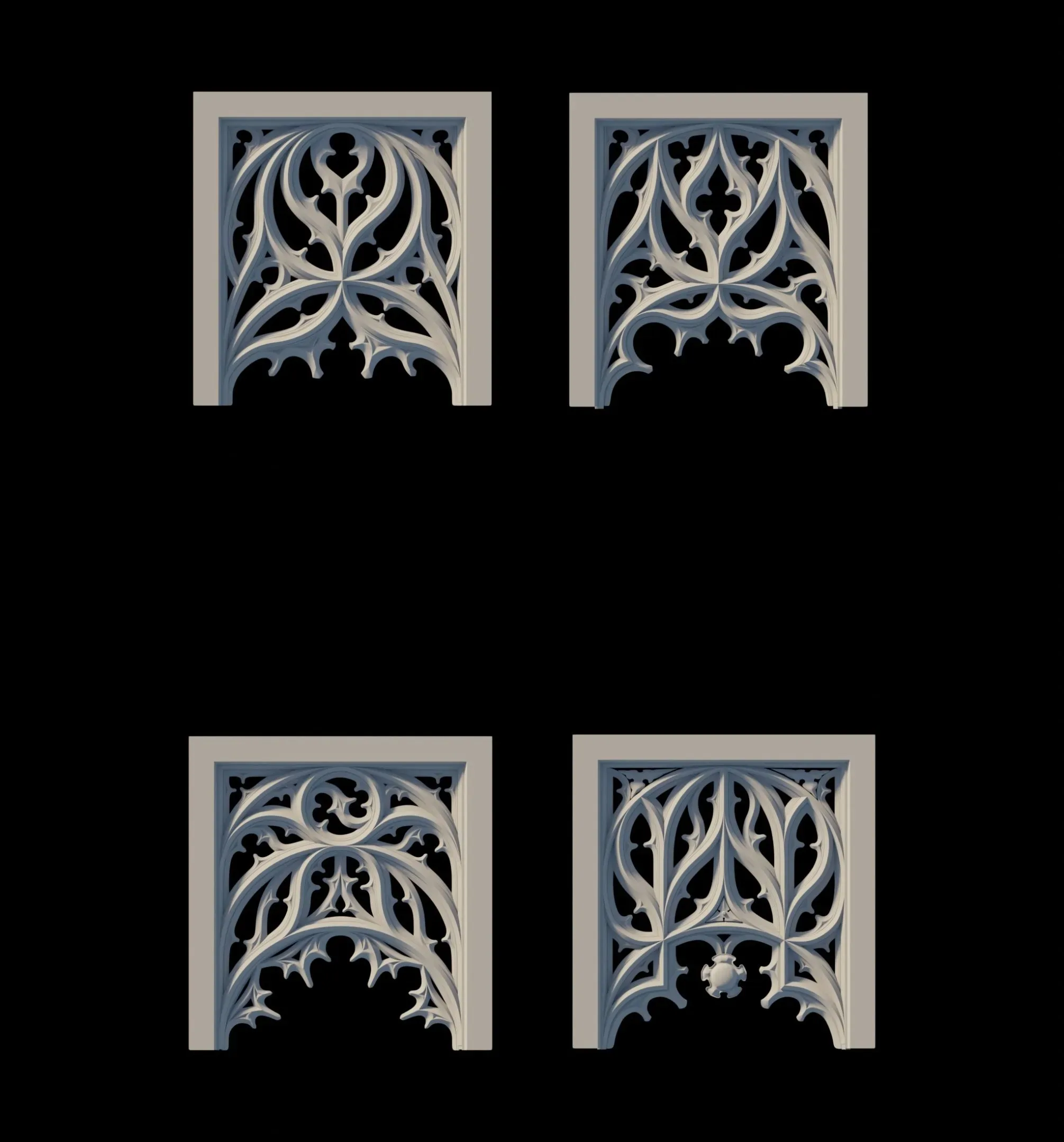 Gothic Ornaments VOL 03/ 40 Geometric Traceries II