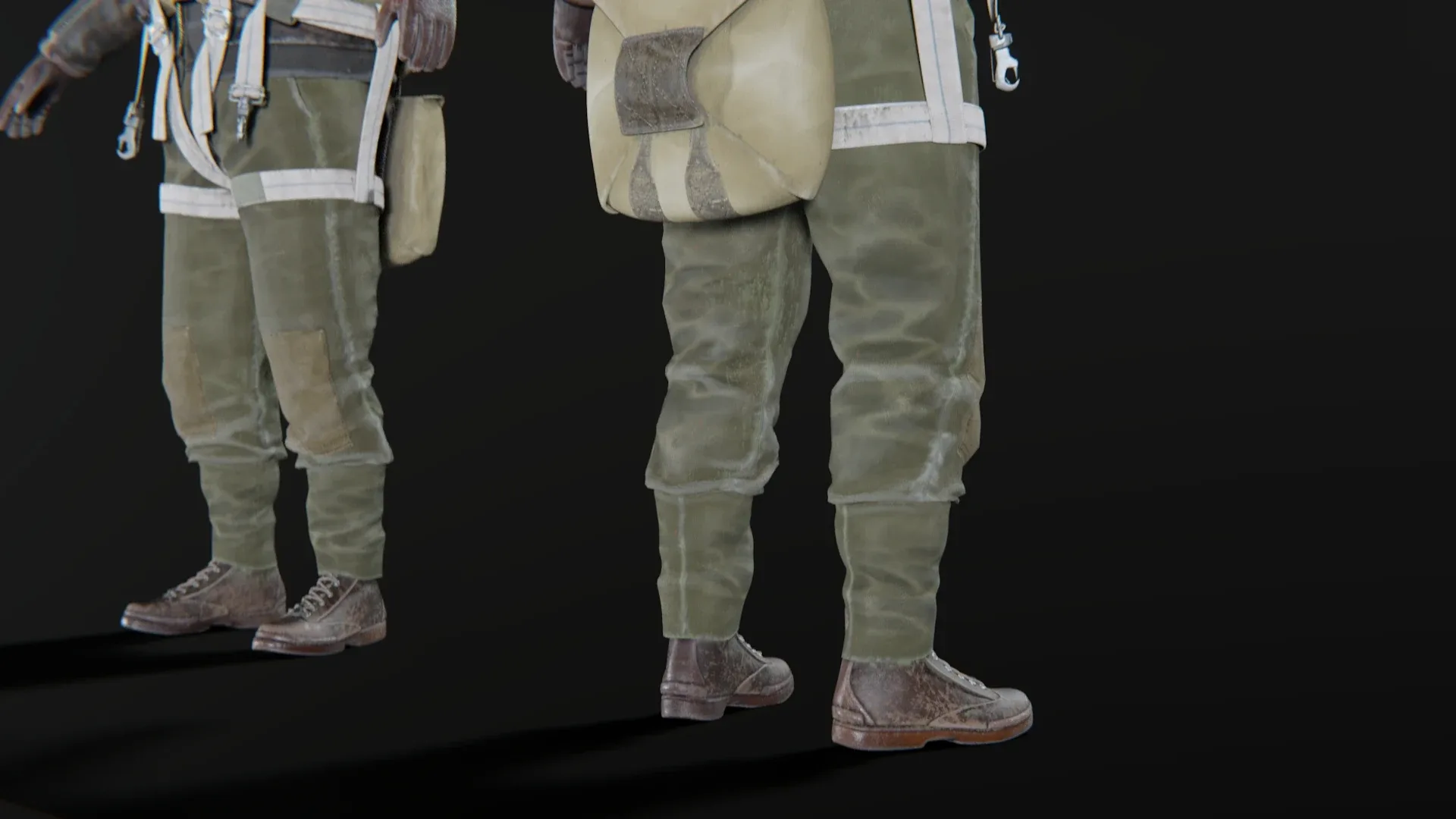 SOLDIER WWII USA Pilot Rigged