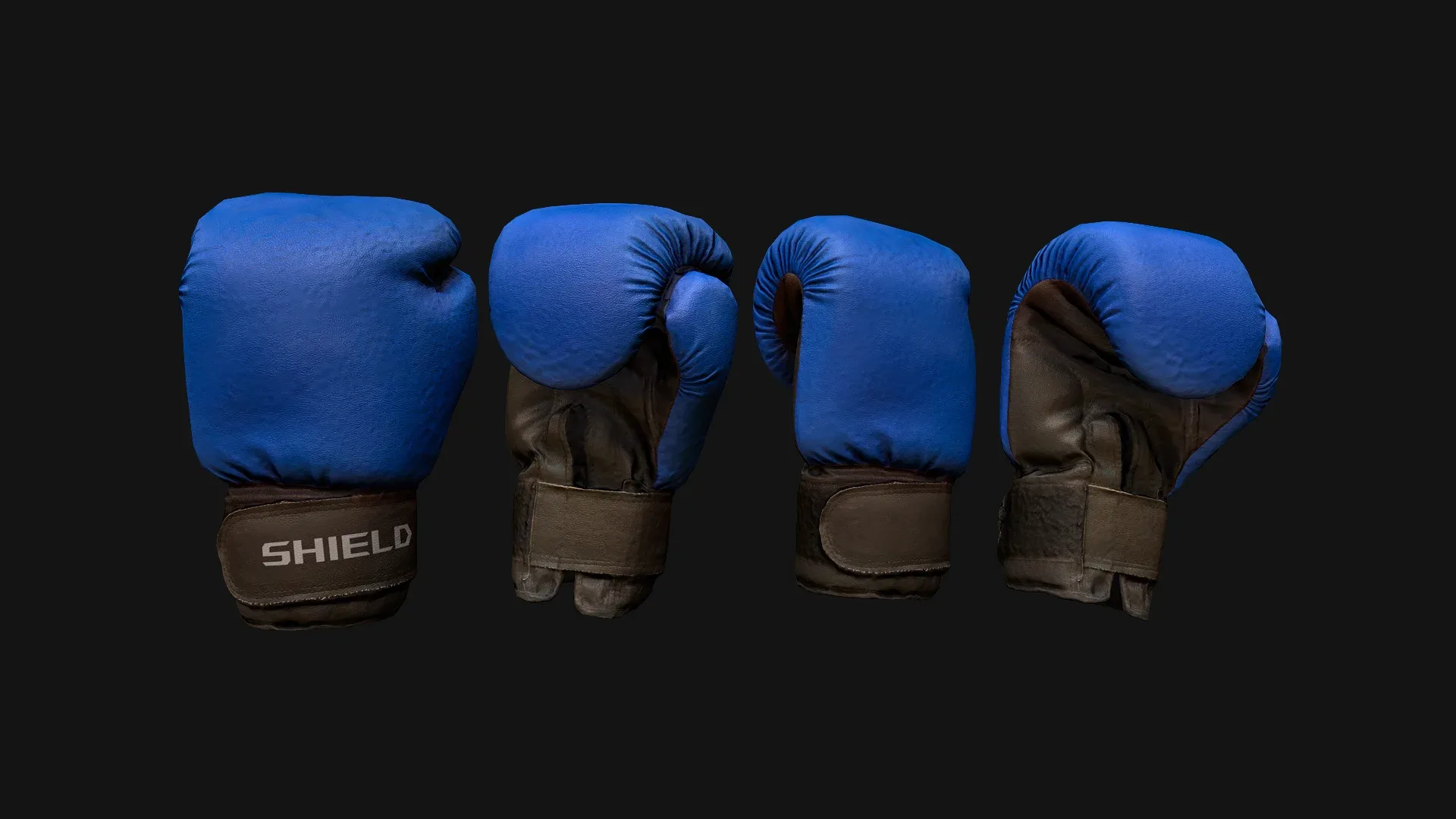 Boxing Gloves Blue