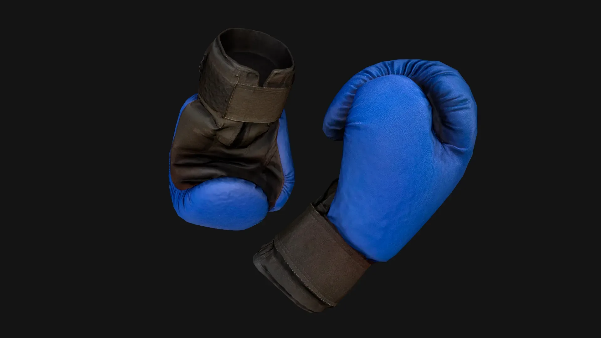 Boxing Gloves Blue