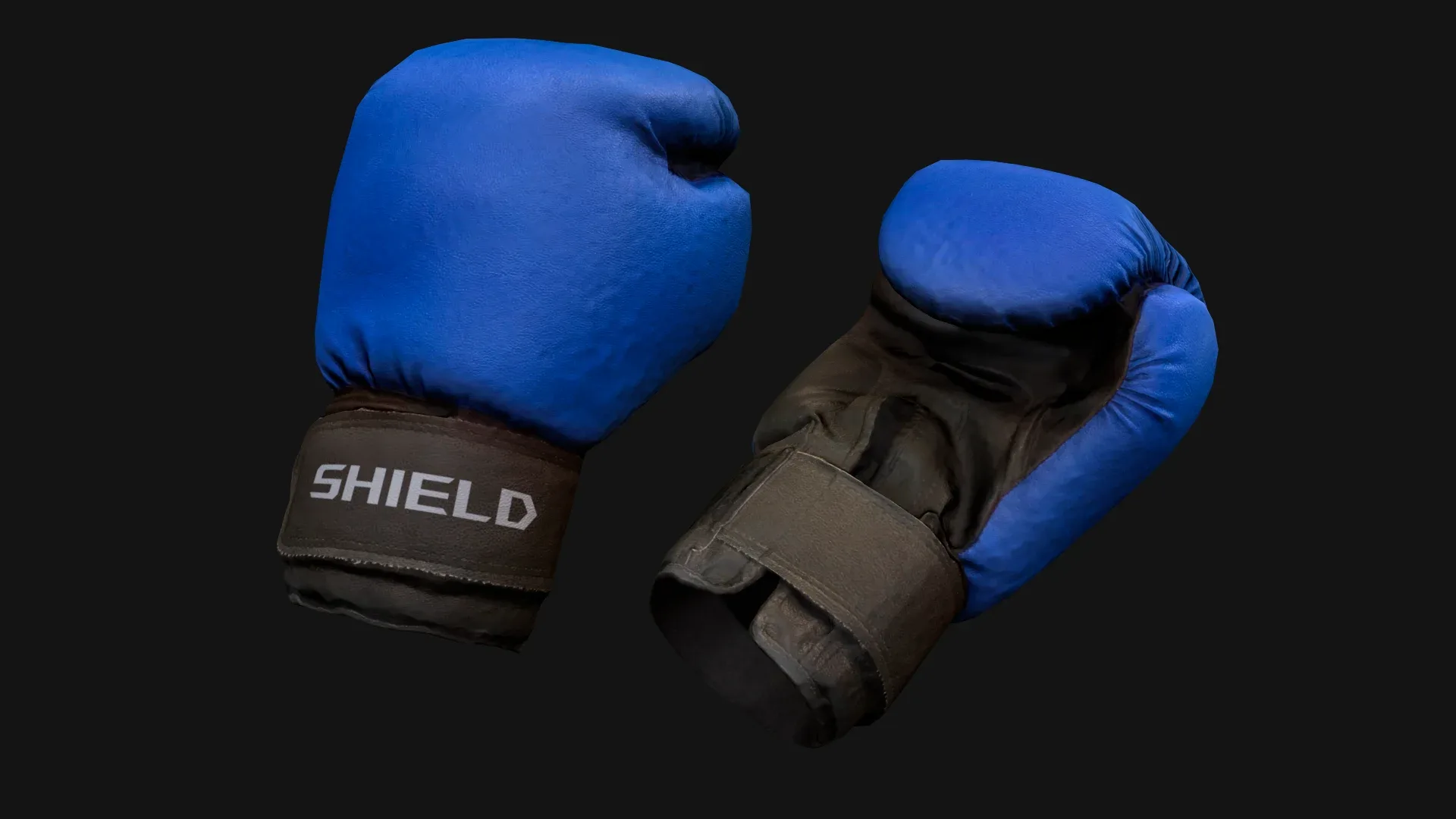 Boxing Gloves Blue