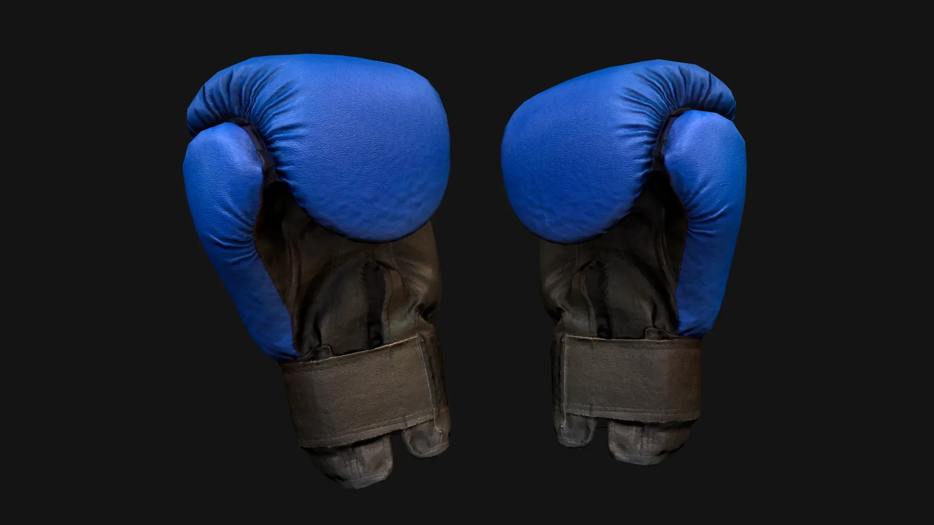 Boxing Gloves Blue