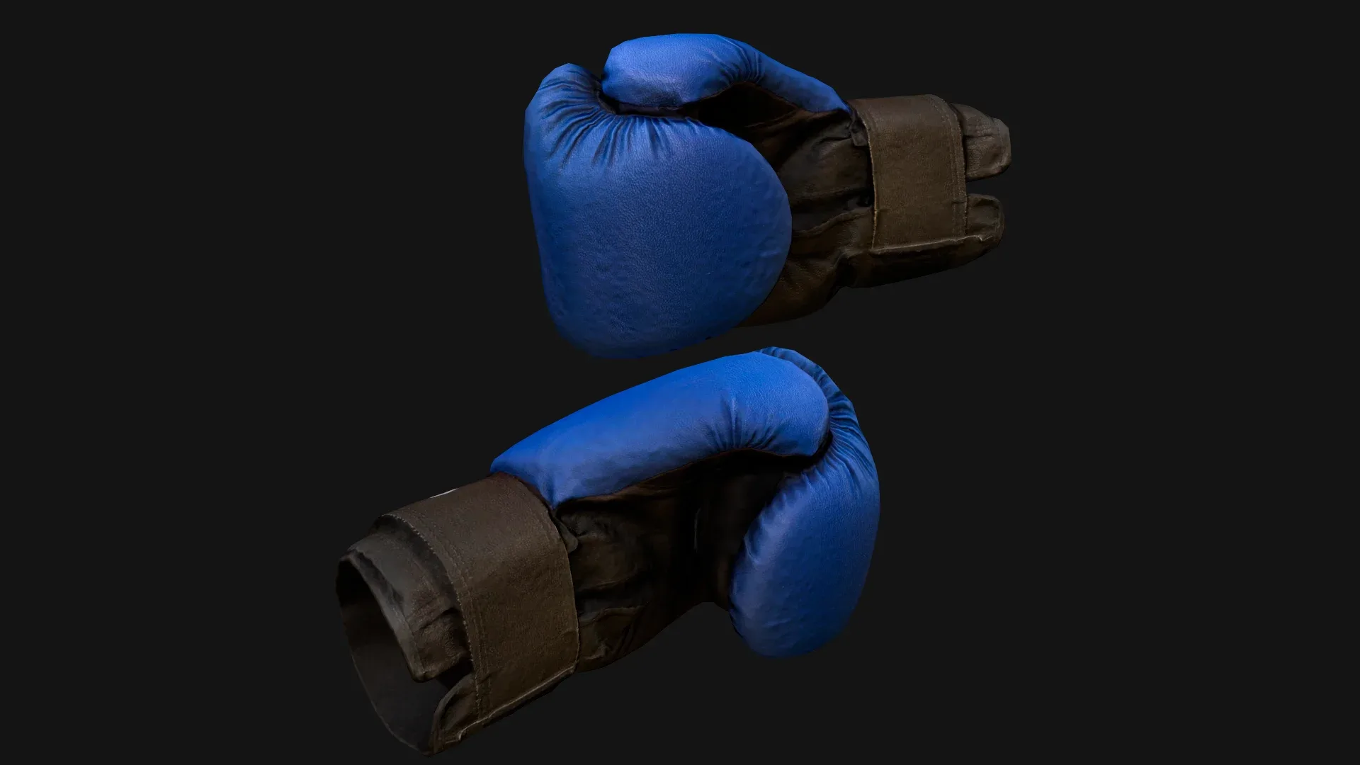 Boxing Gloves Blue