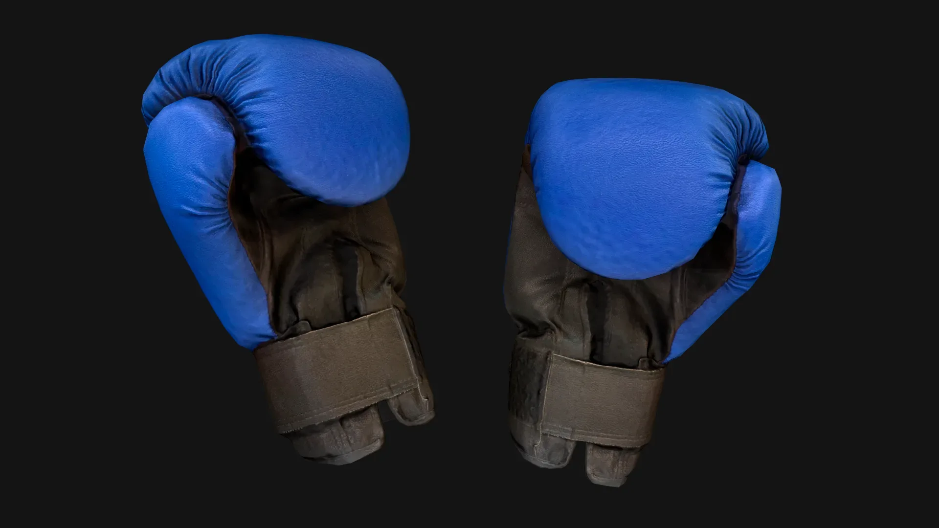 Boxing Gloves Blue