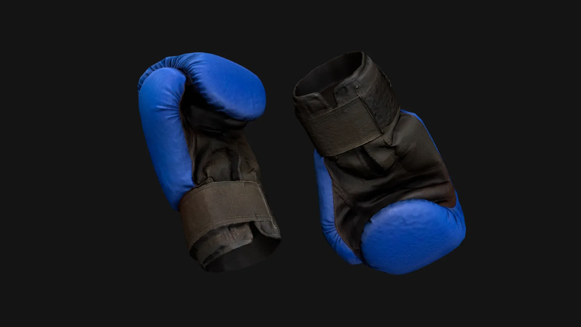 Boxing Gloves Blue