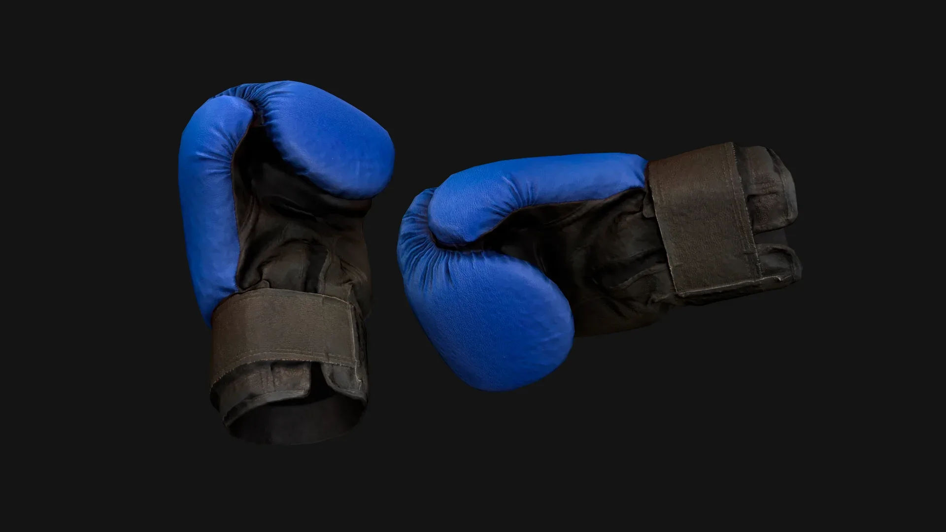 Boxing Gloves Blue