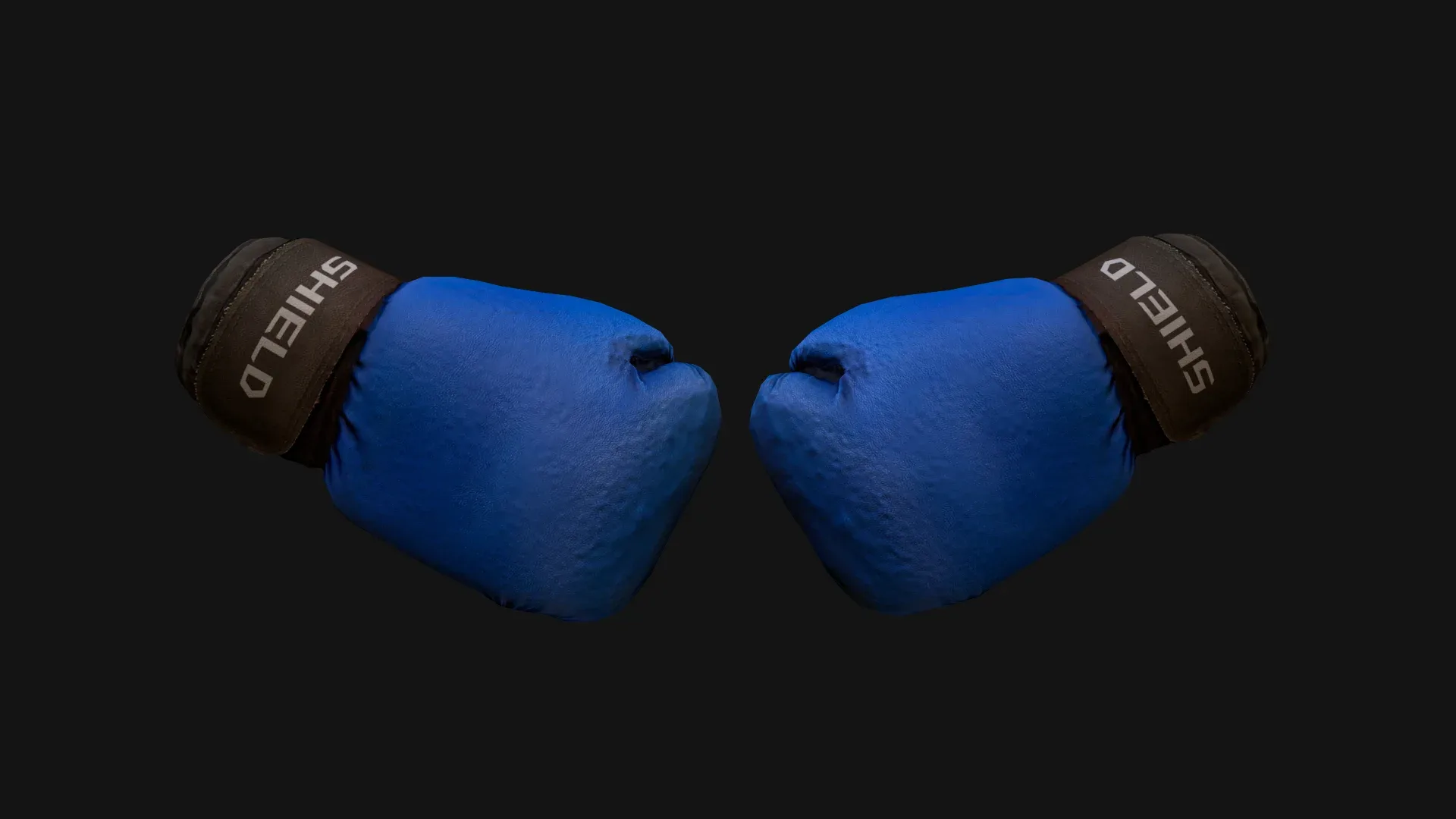 Boxing Gloves Blue