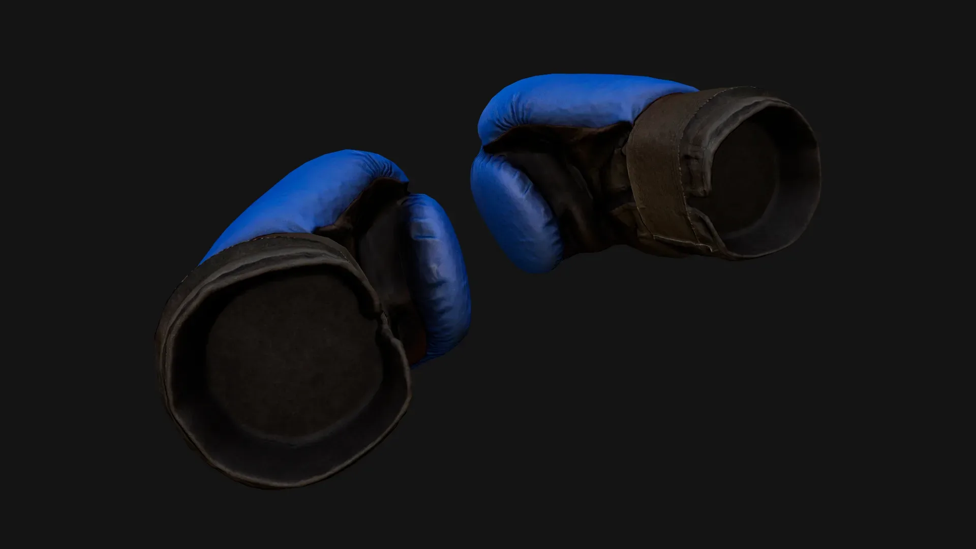 Boxing Gloves Blue