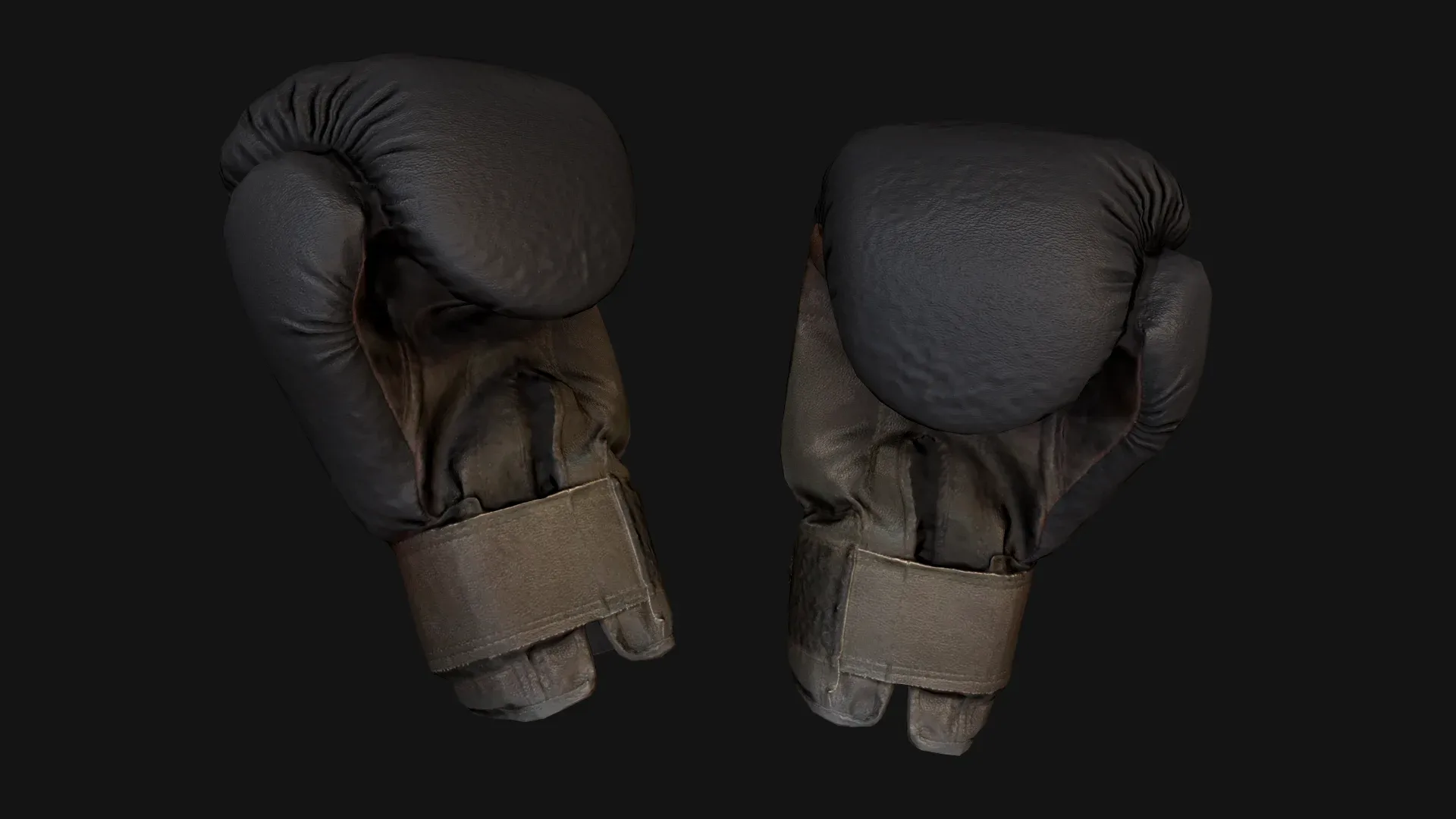Boxing Gloves Black