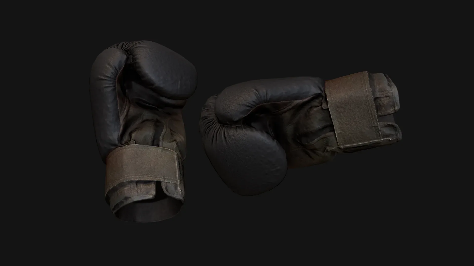 Boxing Gloves Black