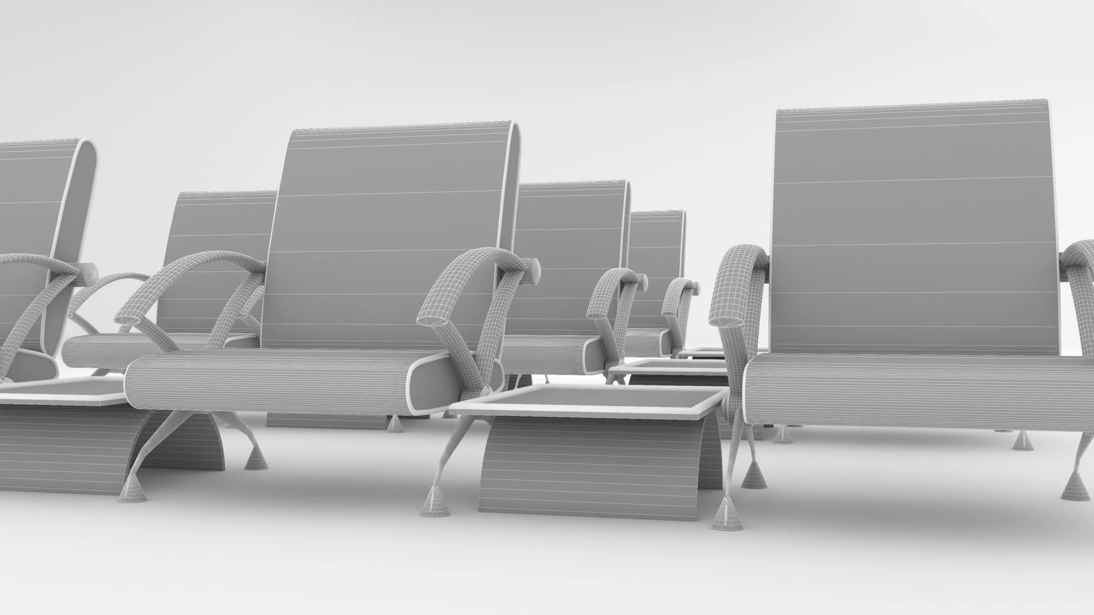 Airport Chairs 4K