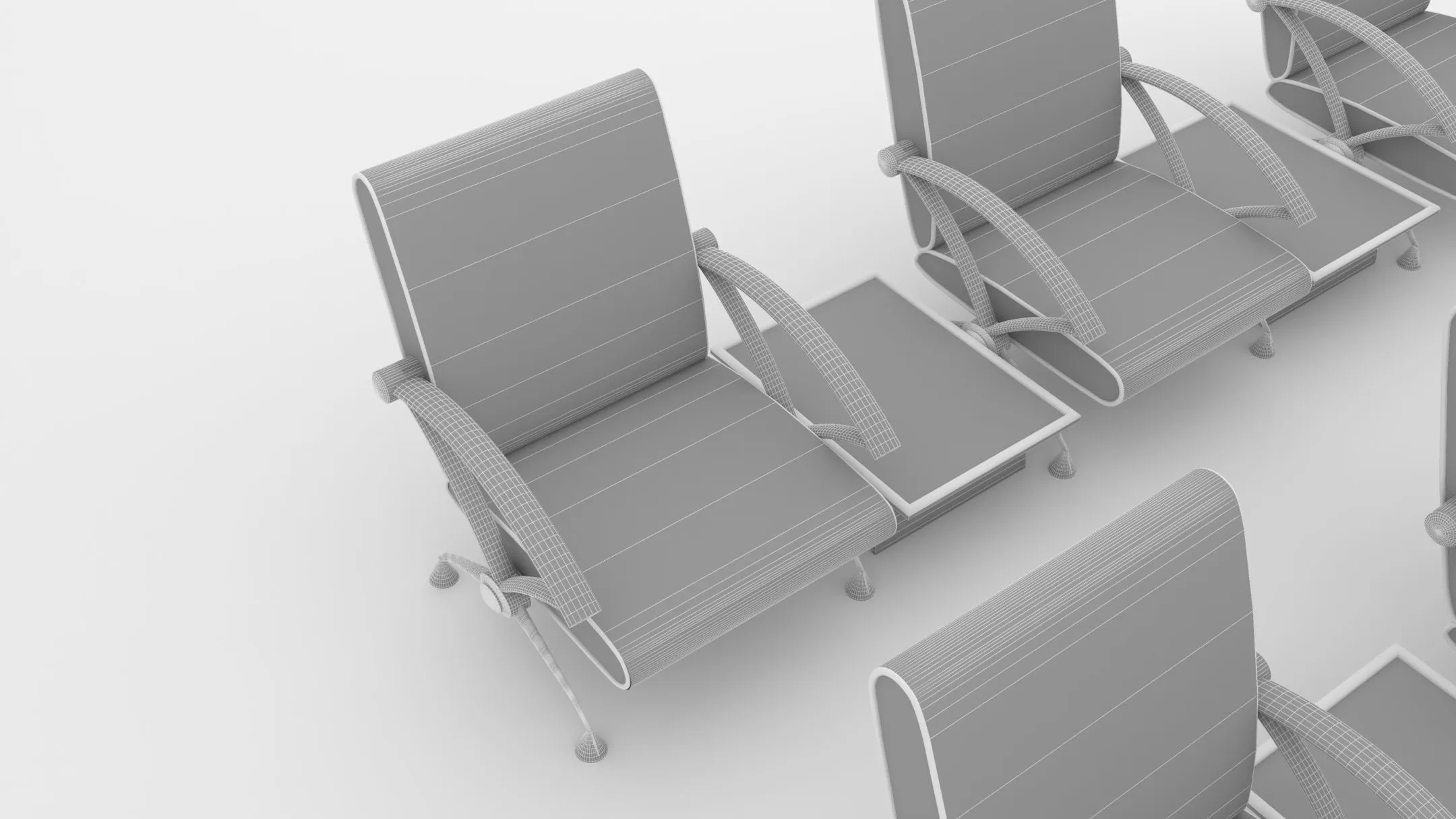 Airport Chairs 4K