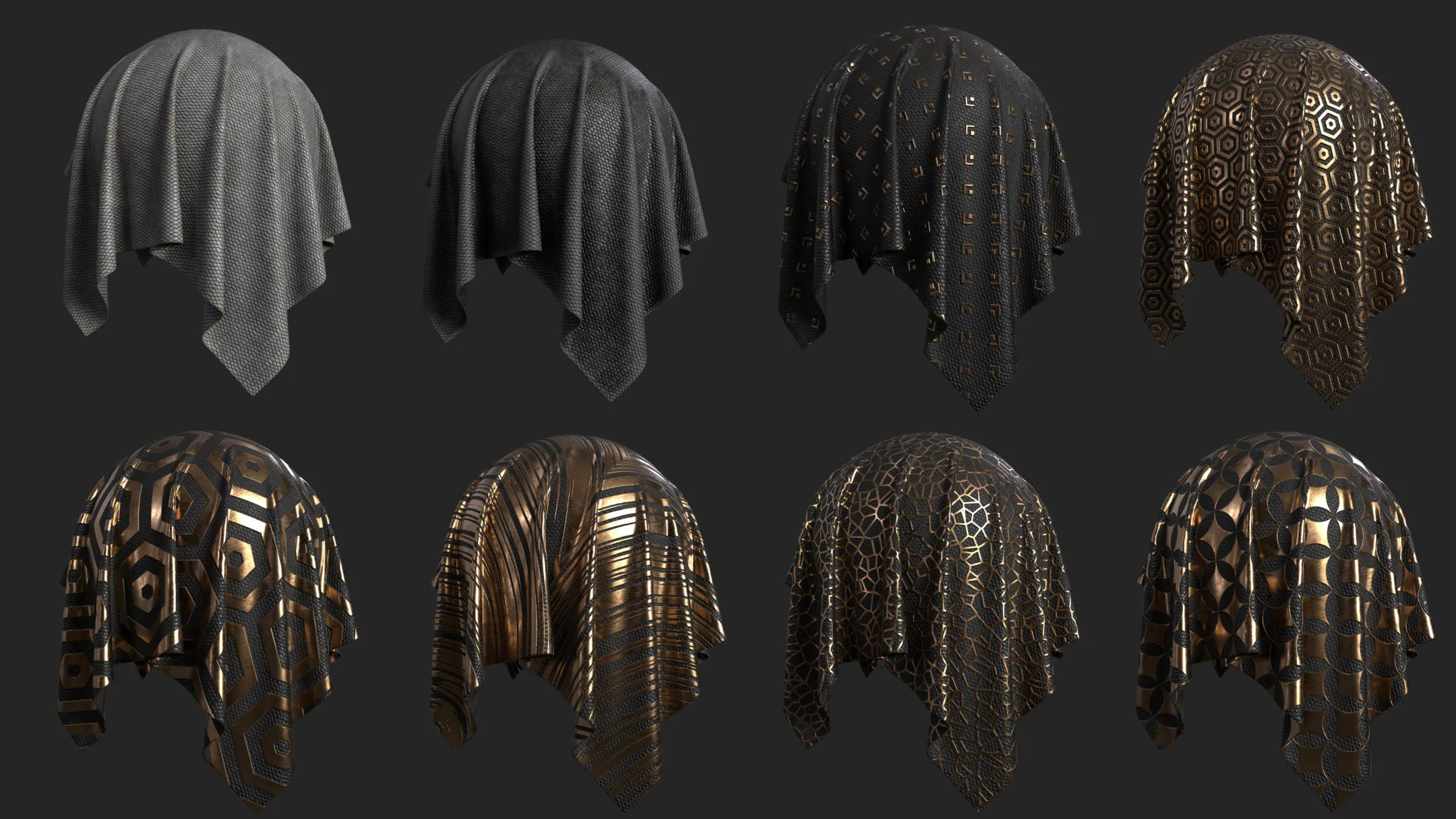 40 Fabric Smart Materials - Substance 3D Painter