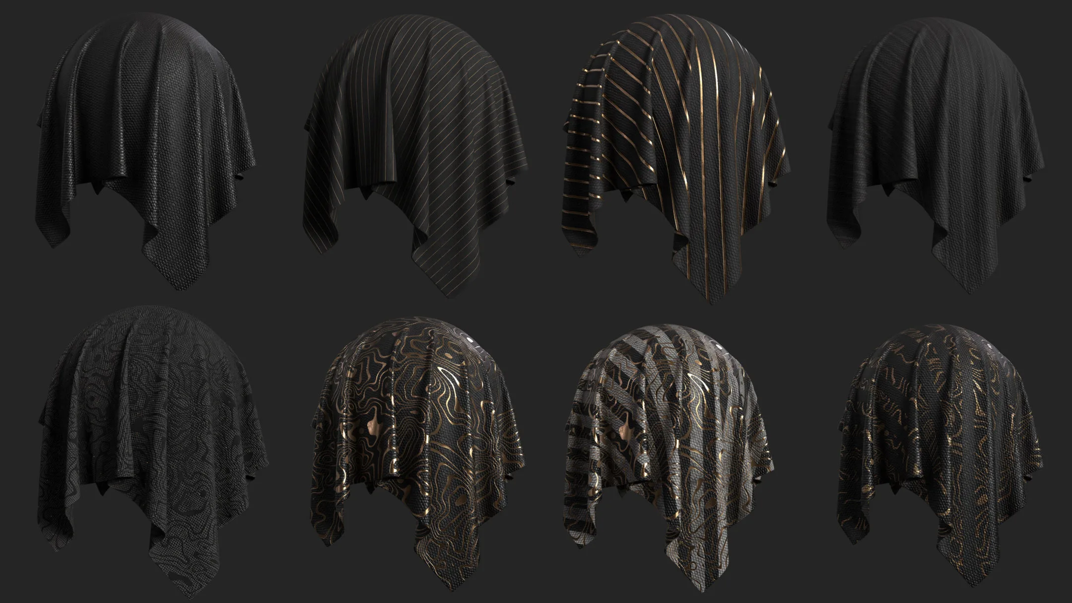 40 Fabric Smart Materials - Substance 3D Painter