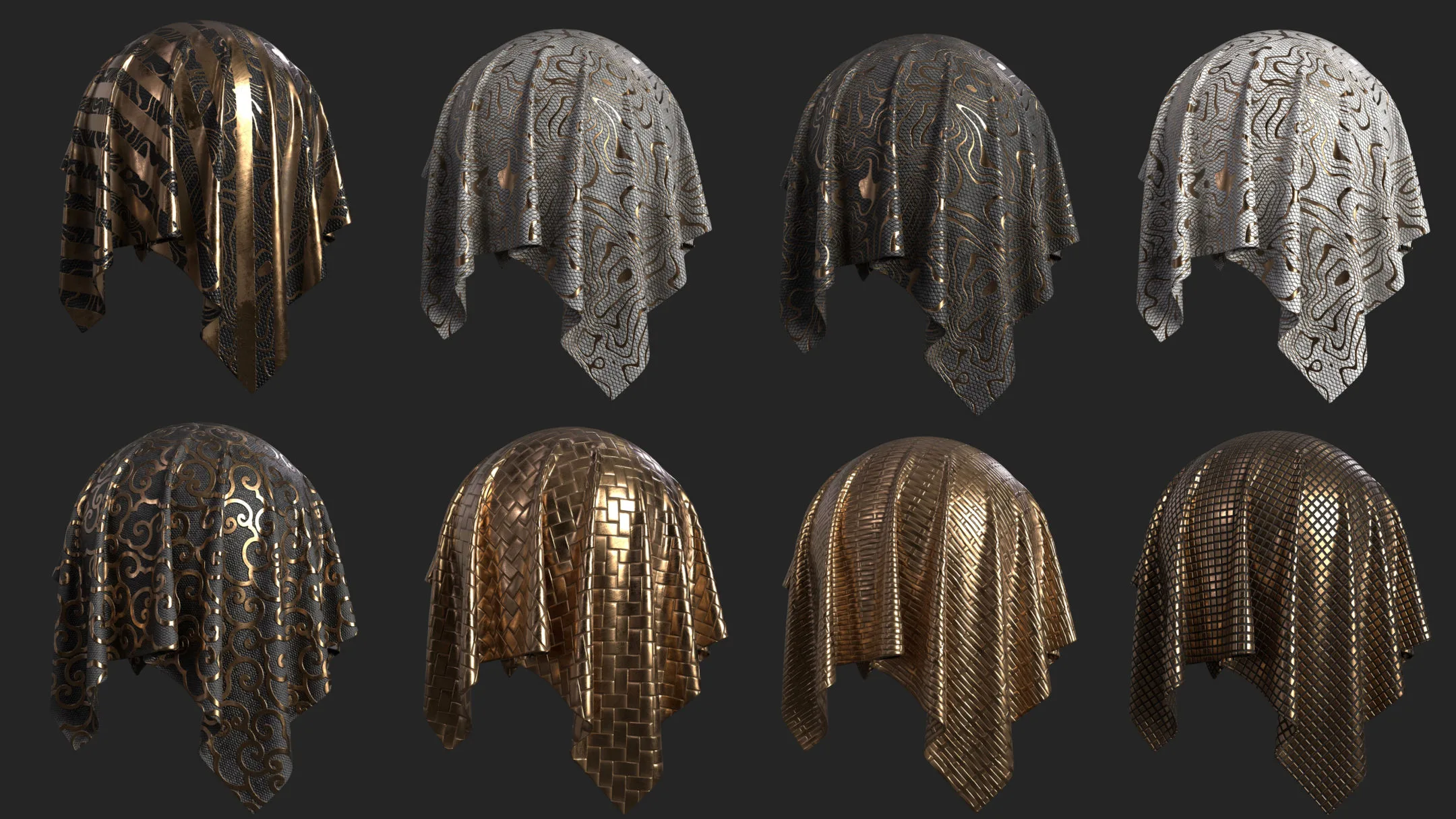 40 Fabric Smart Materials - Substance 3D Painter