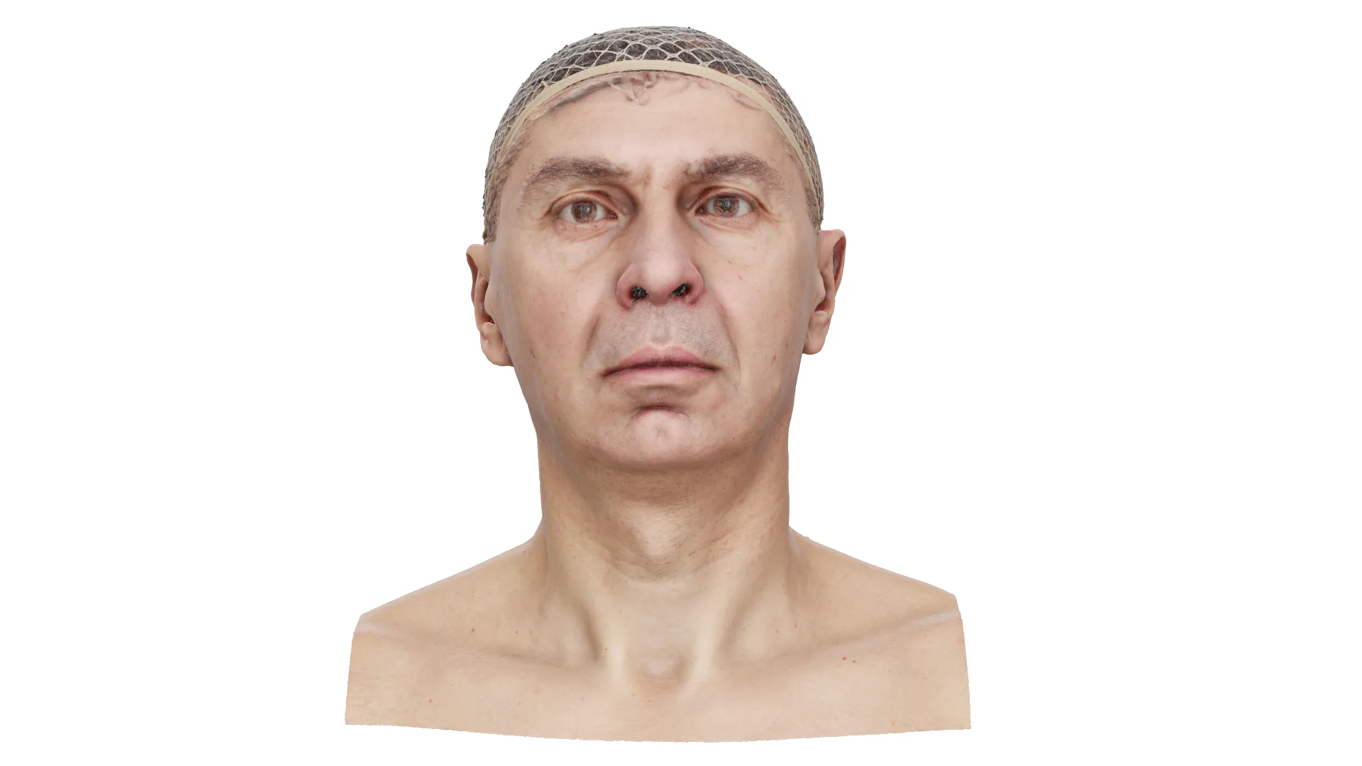 Raw Head Scan | 3D Model Giovanni Nuevo