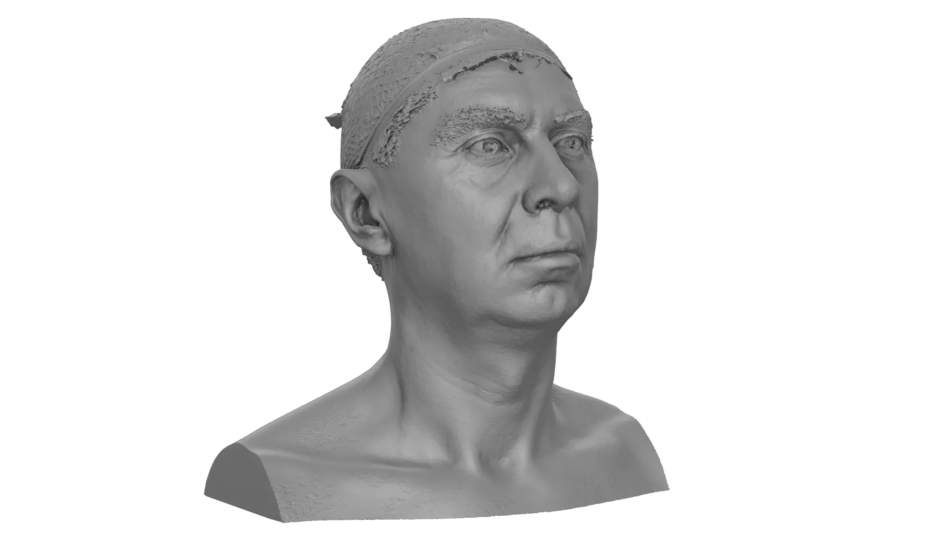 Raw Head Scan | 3D Model Giovanni Nuevo