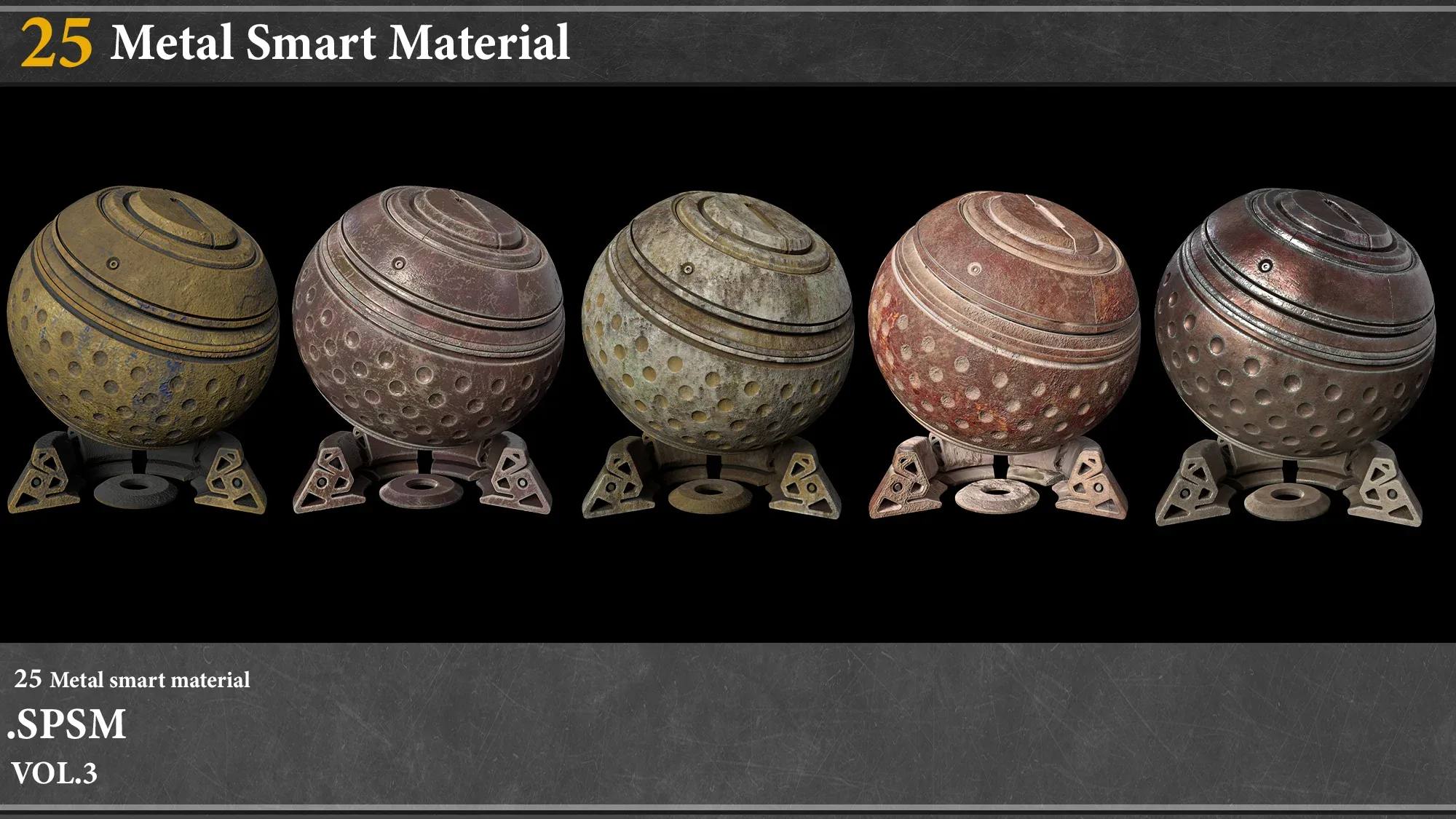 25 Metal Smart Material vol.3