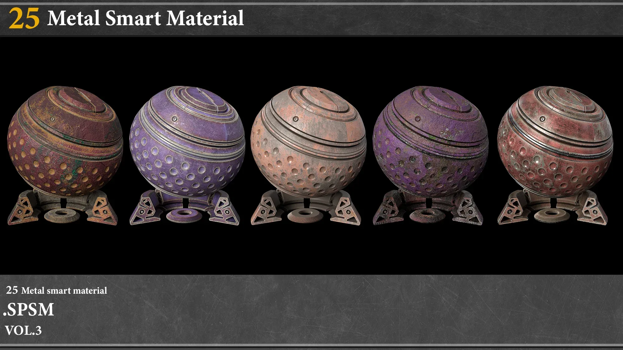 25 Metal Smart Material vol.3