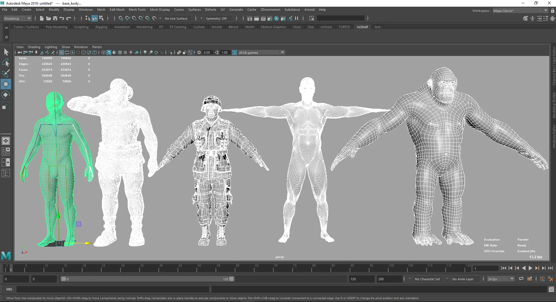 Automatic Skeleton Placement In Any Character, Any Pose, Any Topology