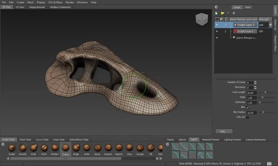 Komodo Dragon Skeleton 3D print model