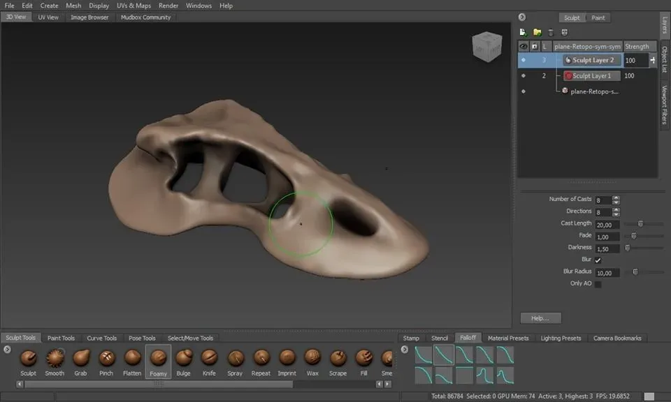 Komodo Dragon Skeleton 3D print model