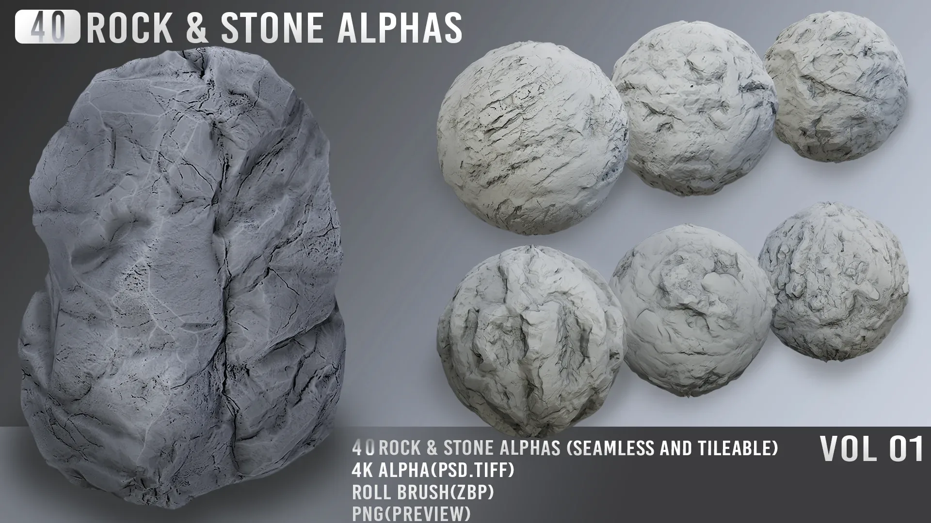 40 ROCK &amp; STONE ALPHAS