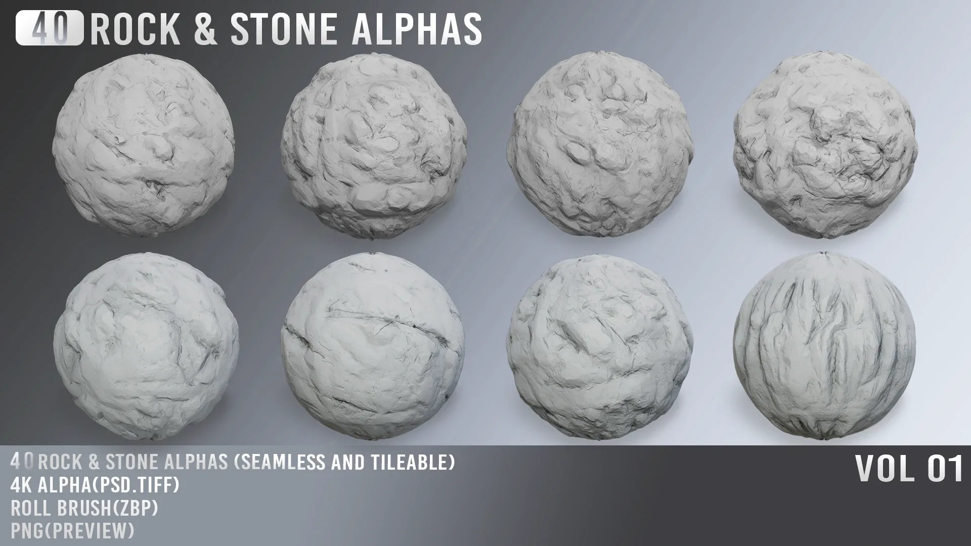 40 ROCK &amp; STONE ALPHAS