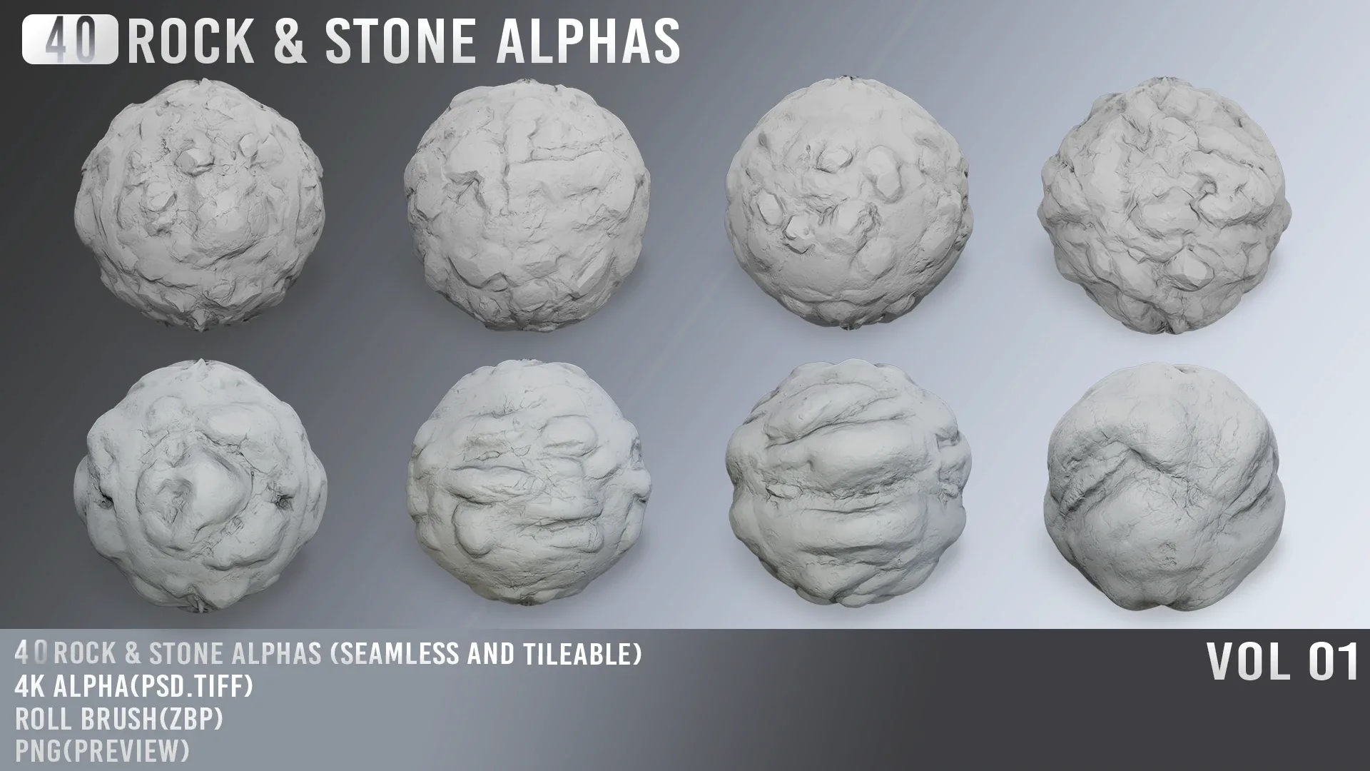 40 ROCK &amp; STONE ALPHAS