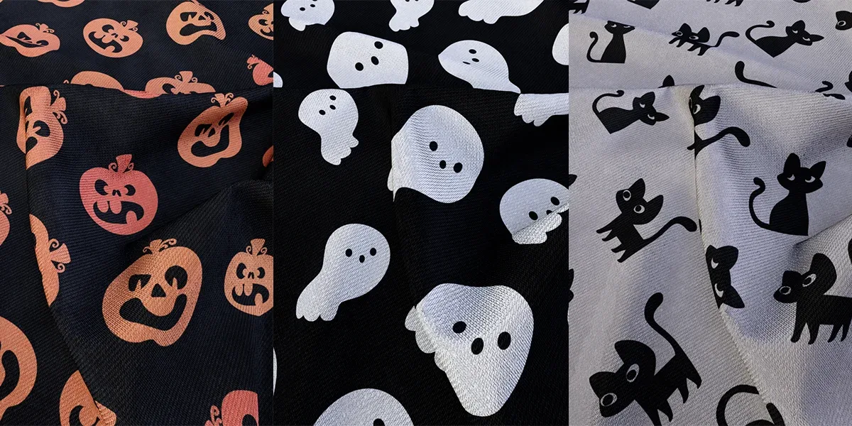 30 Tileable Halloween Fabric VOL1+ 4k PBR textures