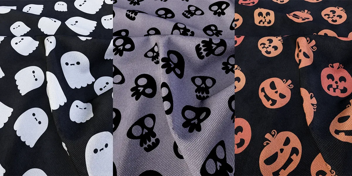 30 Tileable Halloween Fabric VOL1+ 4k PBR textures