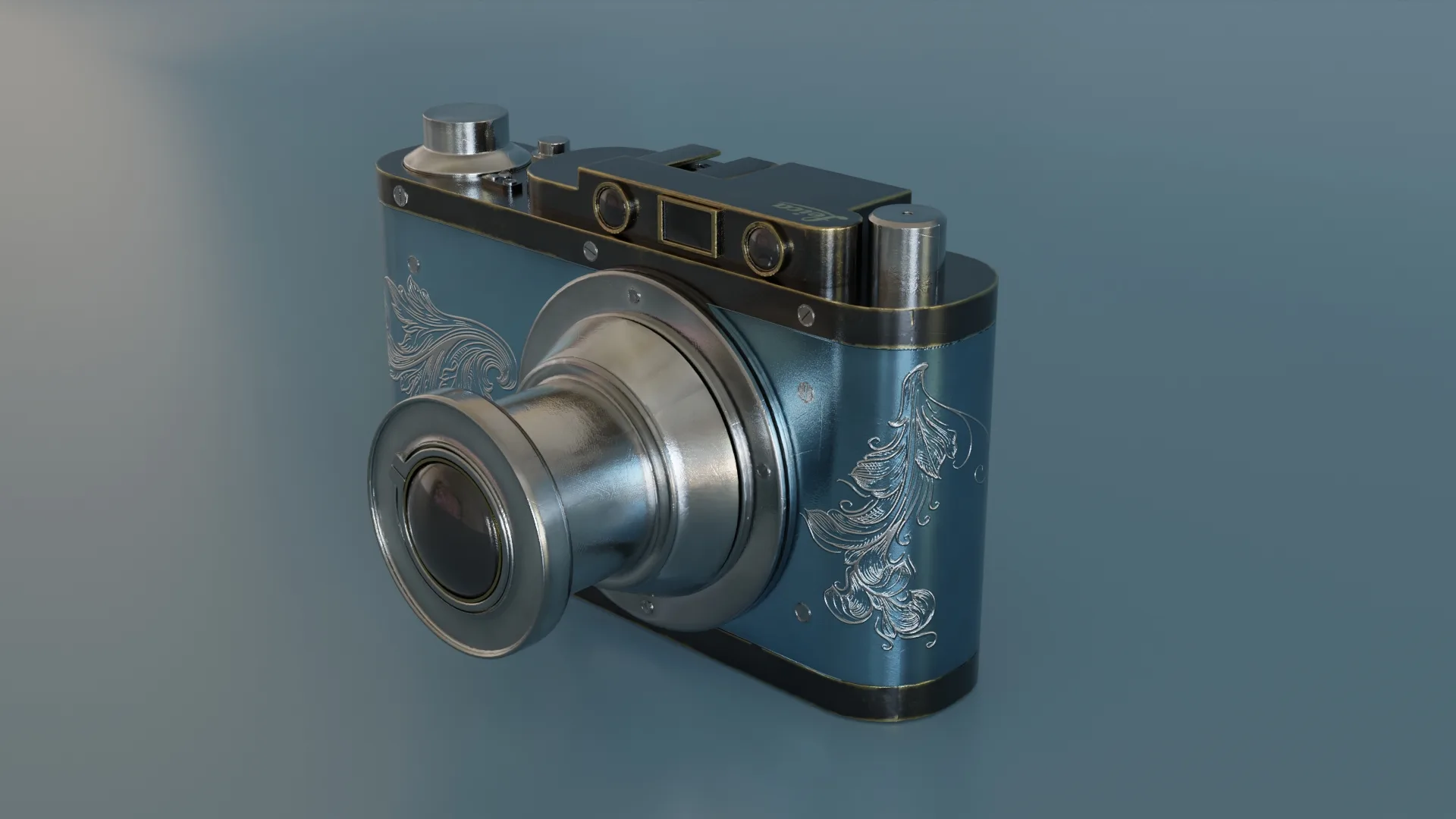 Creating a Vintage Camera in Blender and Substance Painter