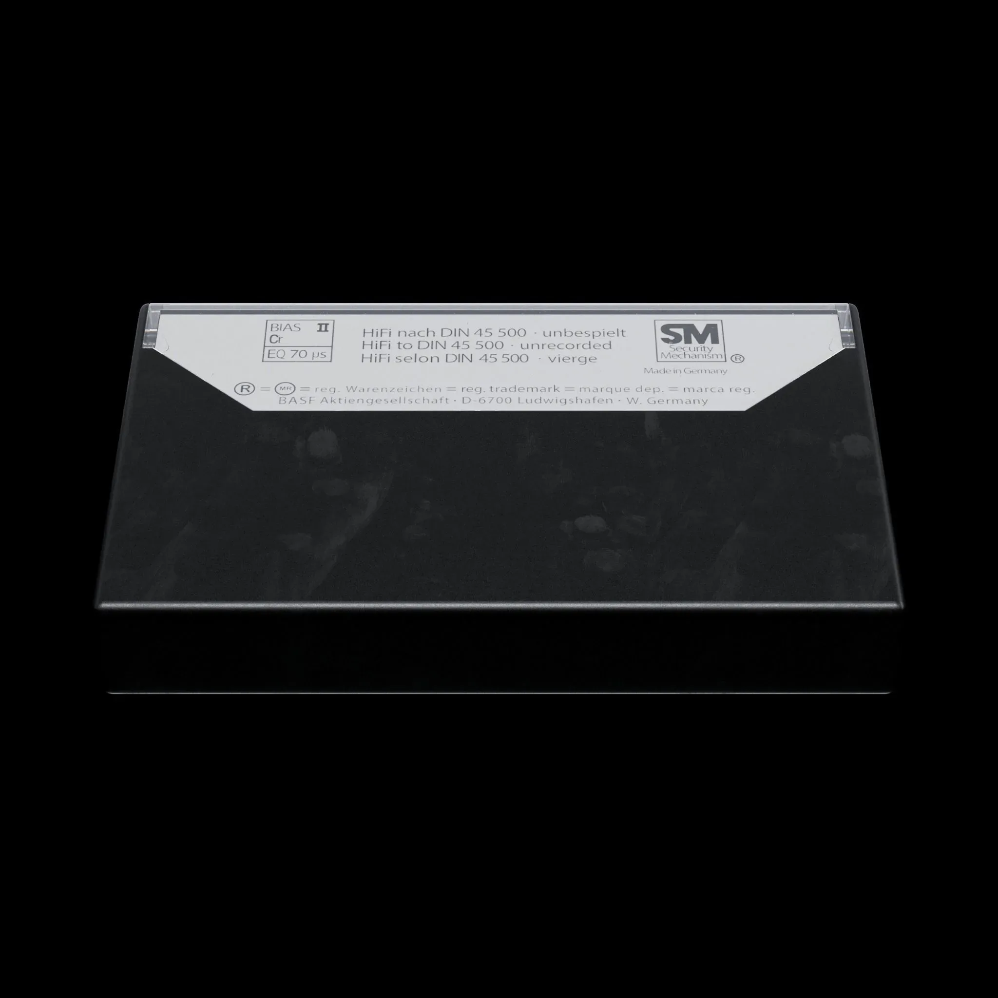 Audio Cassette Tape with Box