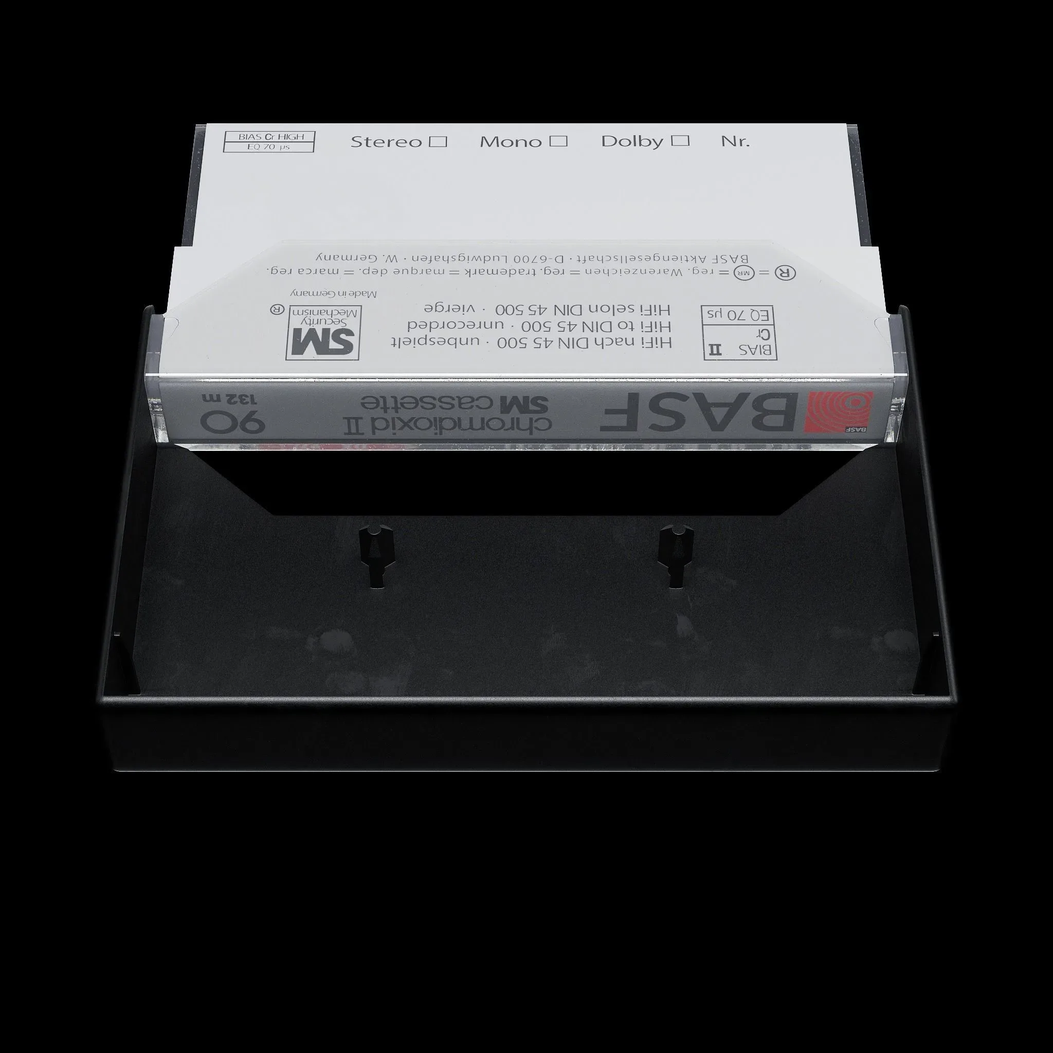 Audio Cassette Tape with Box