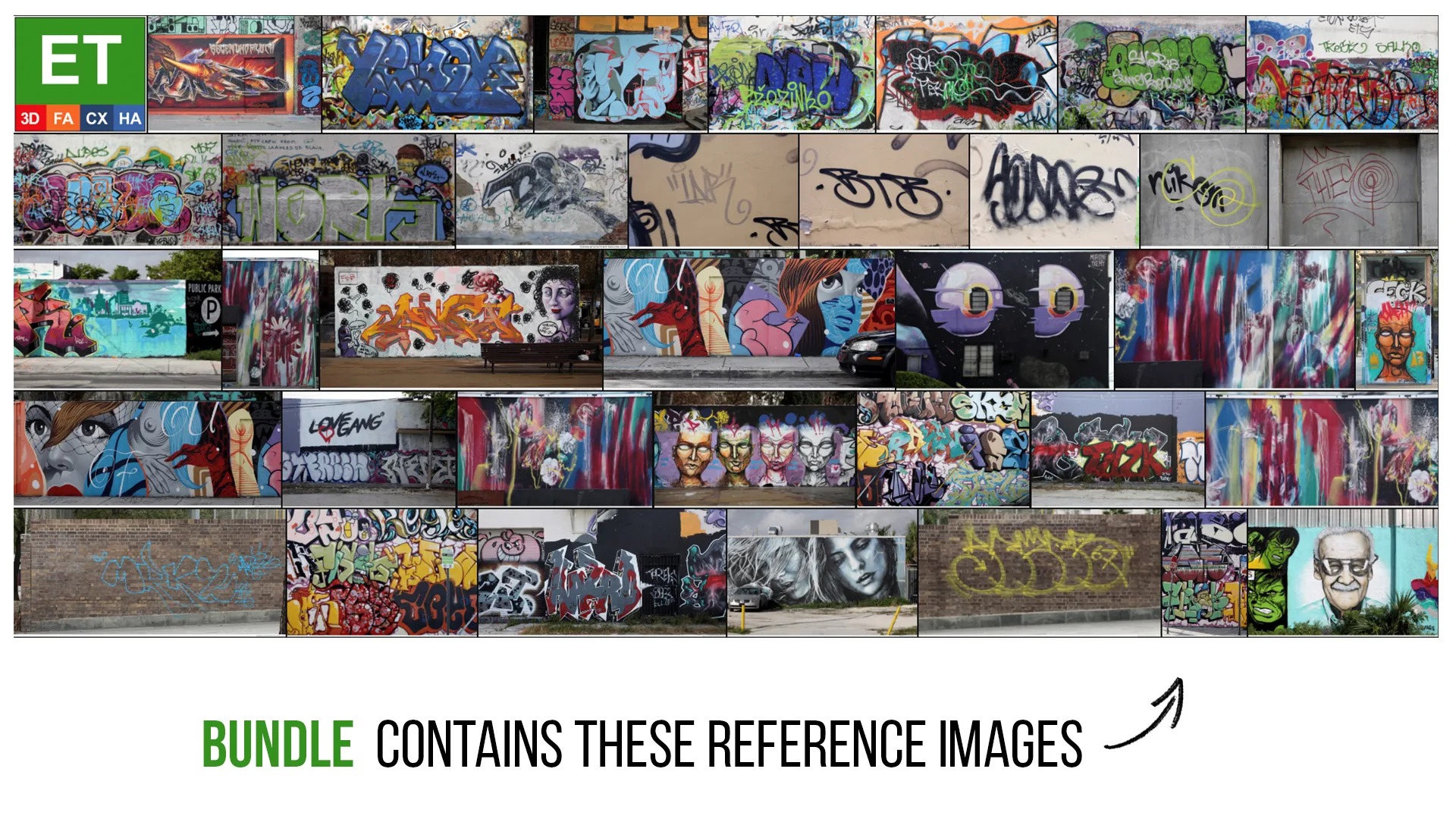 Enviroments Textures | Wall Graffiti