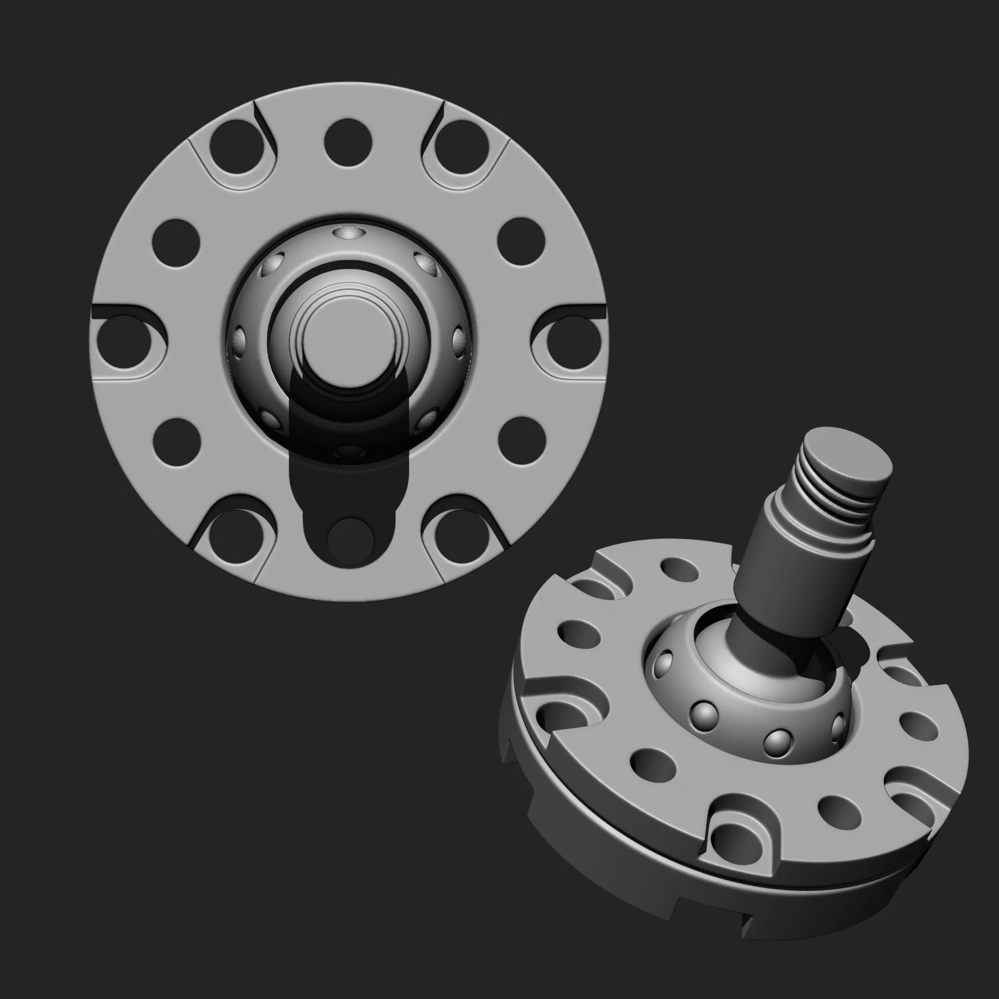 Mechanical Parts IMM Brush Pack (20 in One) Vol. 4