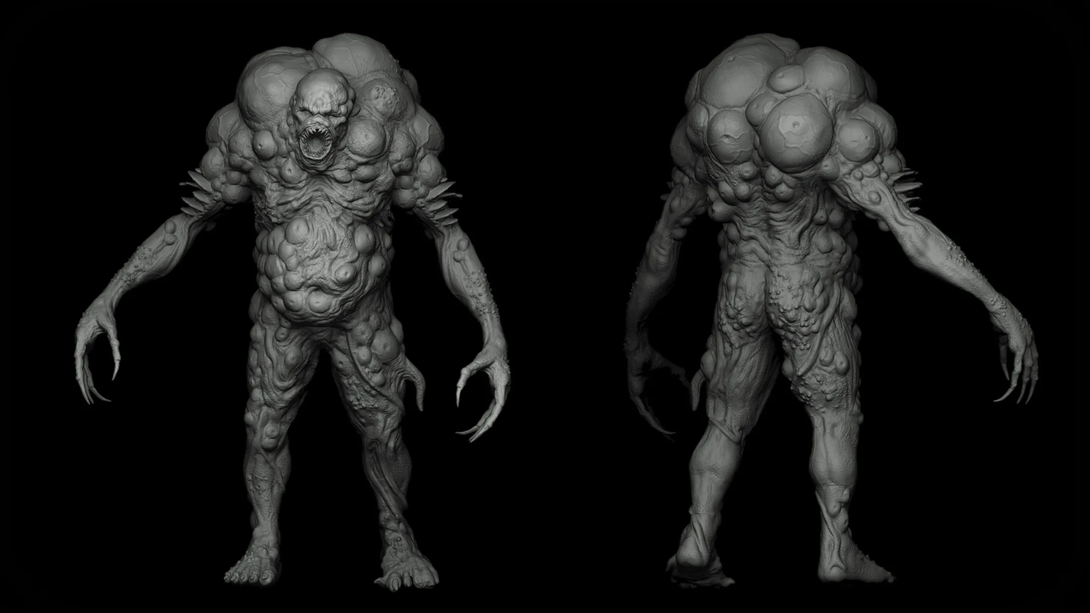 Zbrush - Undead Creature Brush mega Pack