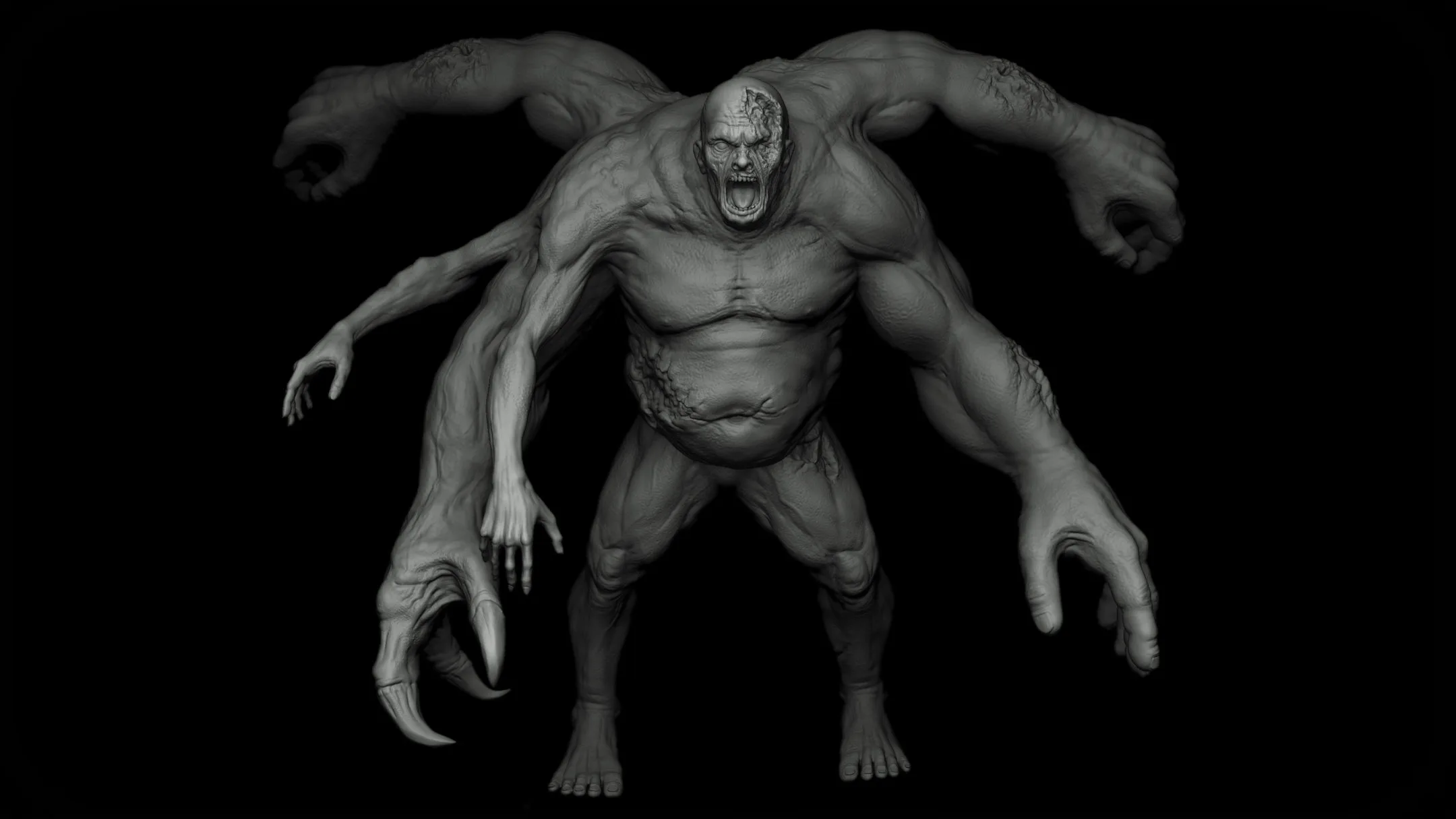 Zbrush - Undead Creature Brush mega Pack