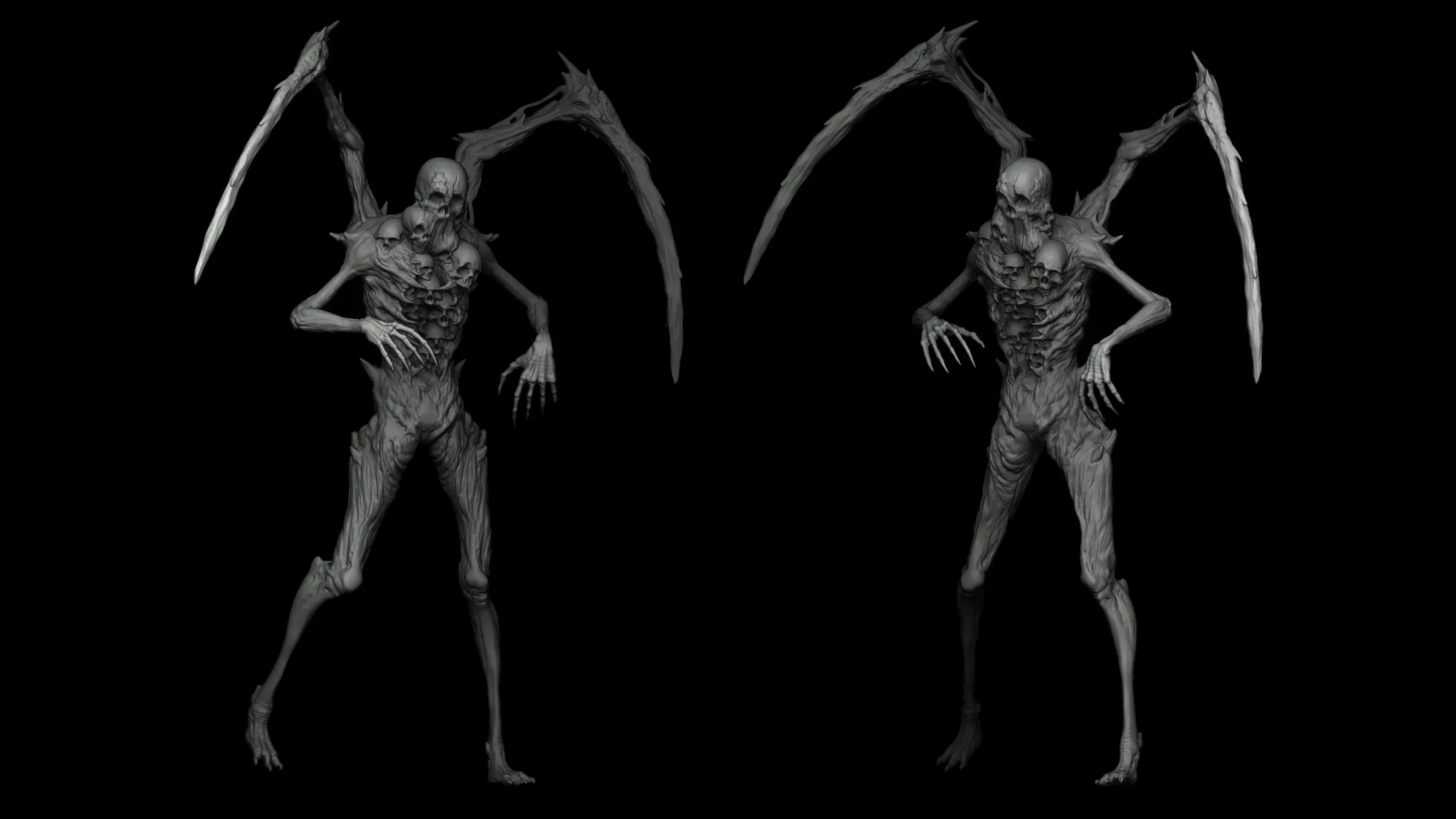 Zbrush - Undead Creature Brush mega Pack