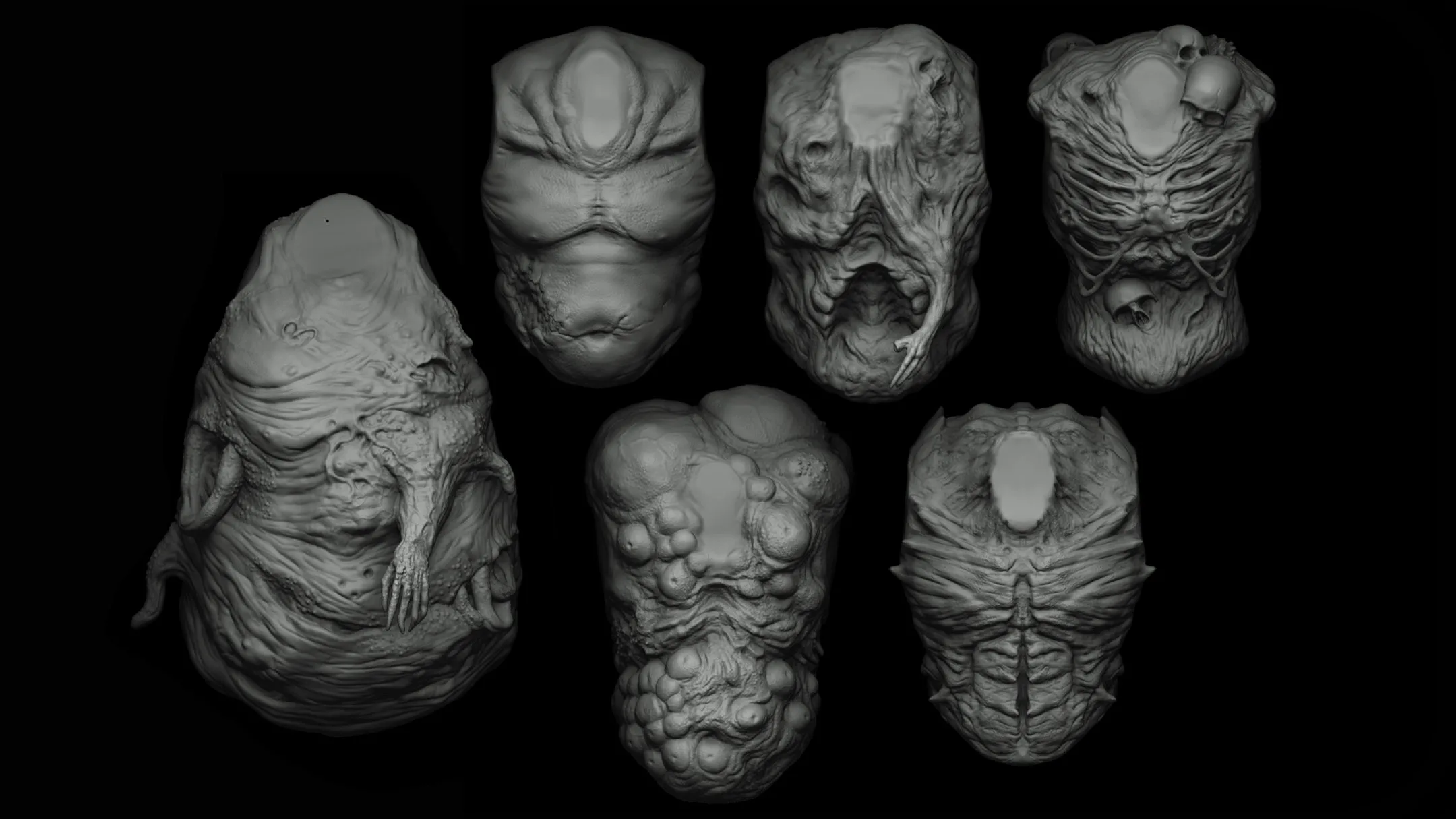 Zbrush - Undead Creature Brush mega Pack