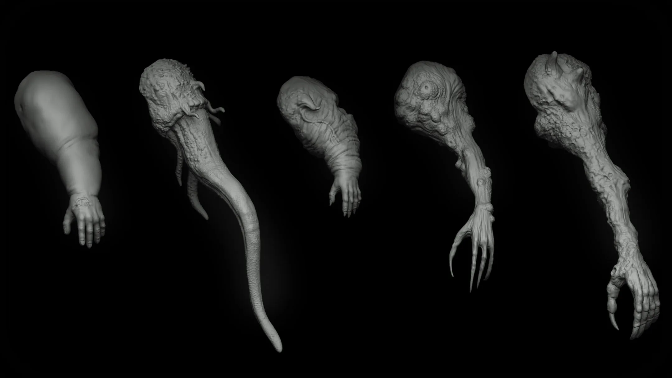 Zbrush - Undead Creature Brush mega Pack