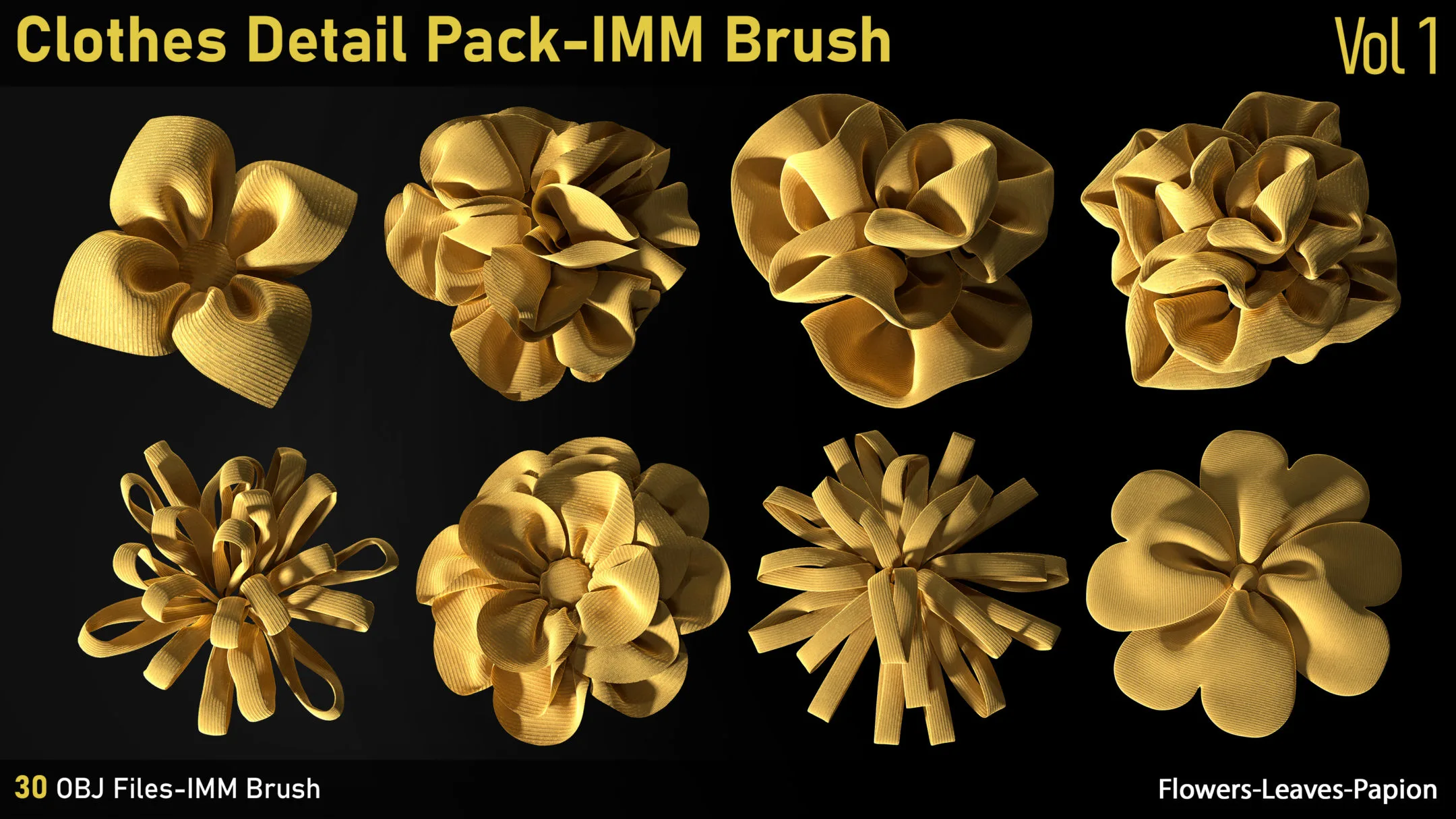 Cloth Detail Pack-IMM Brush-vol1