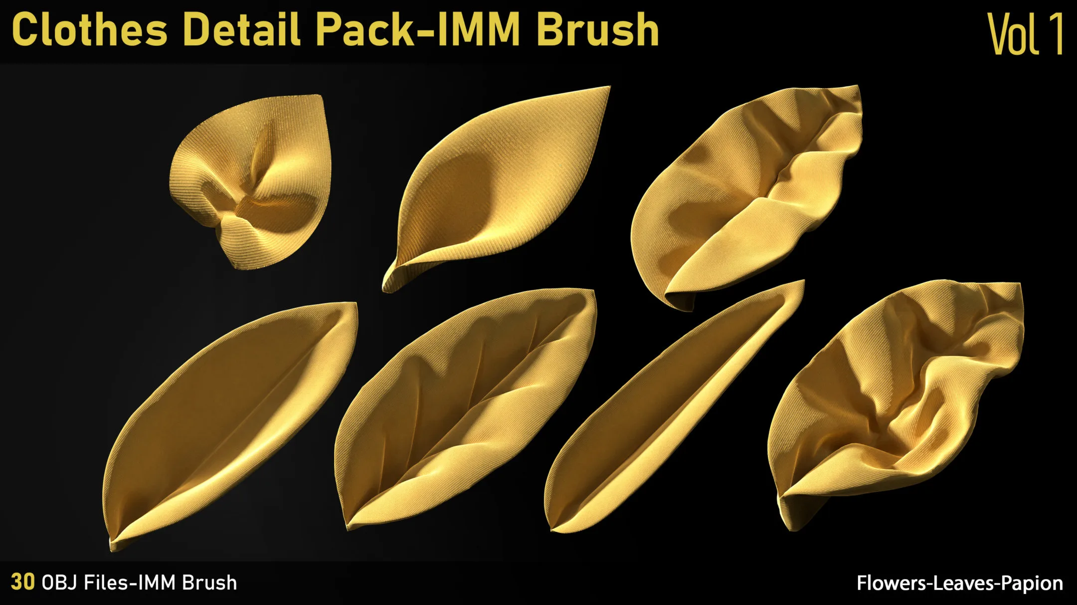 Cloth Detail Pack-IMM Brush-vol1
