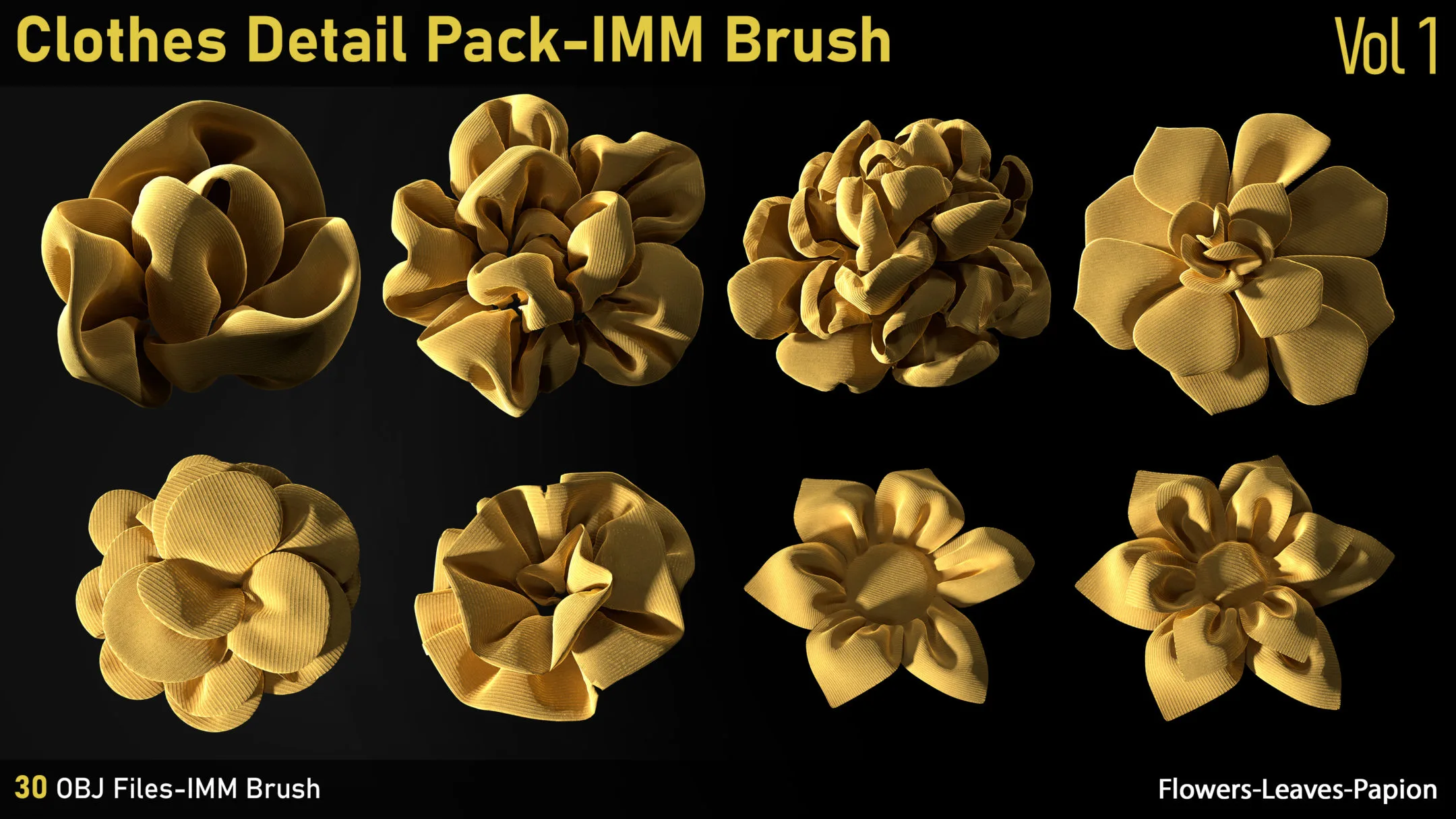 Cloth Detail Pack-IMM Brush-vol1