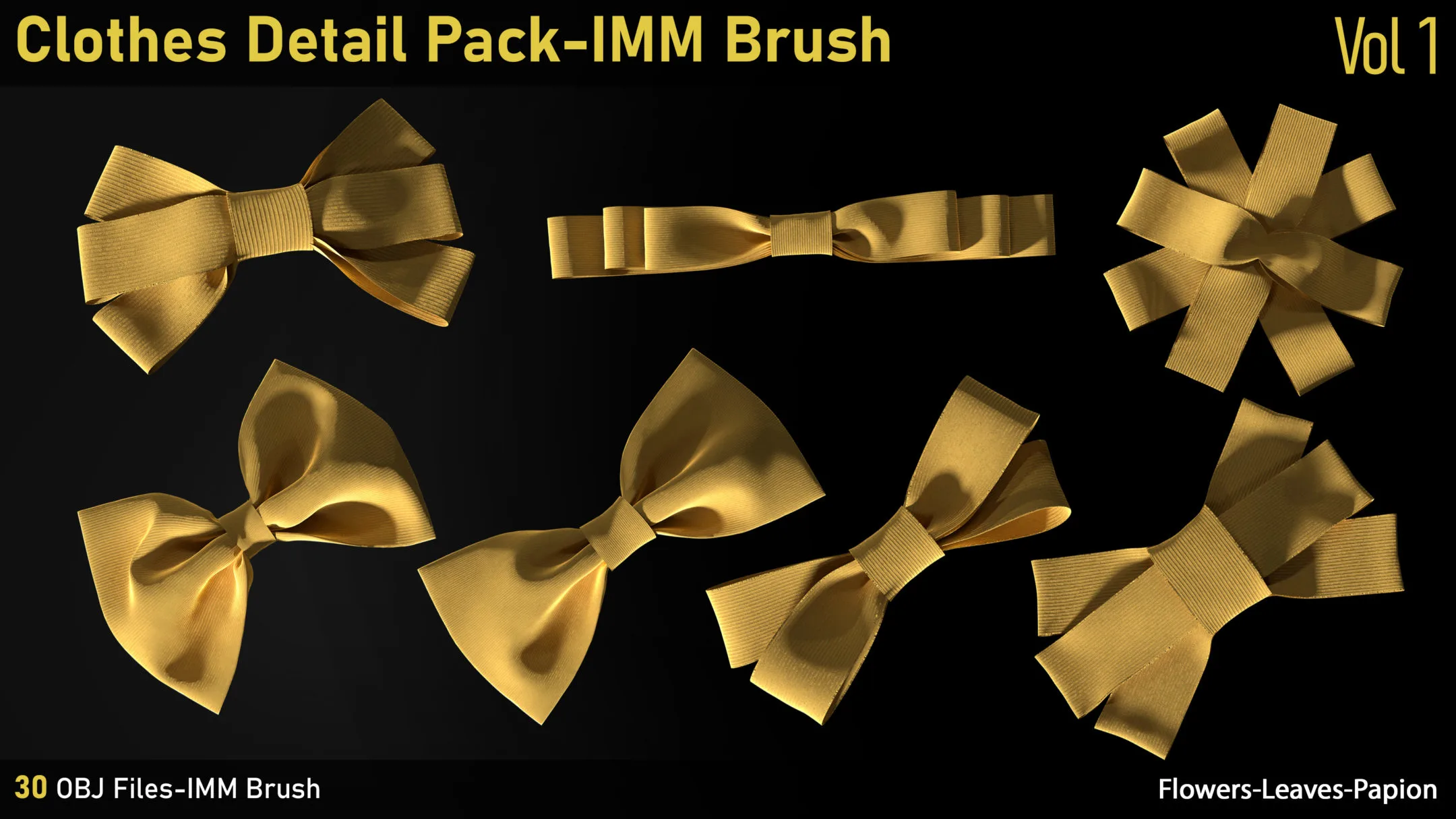 Cloth Detail Pack-IMM Brush-vol1