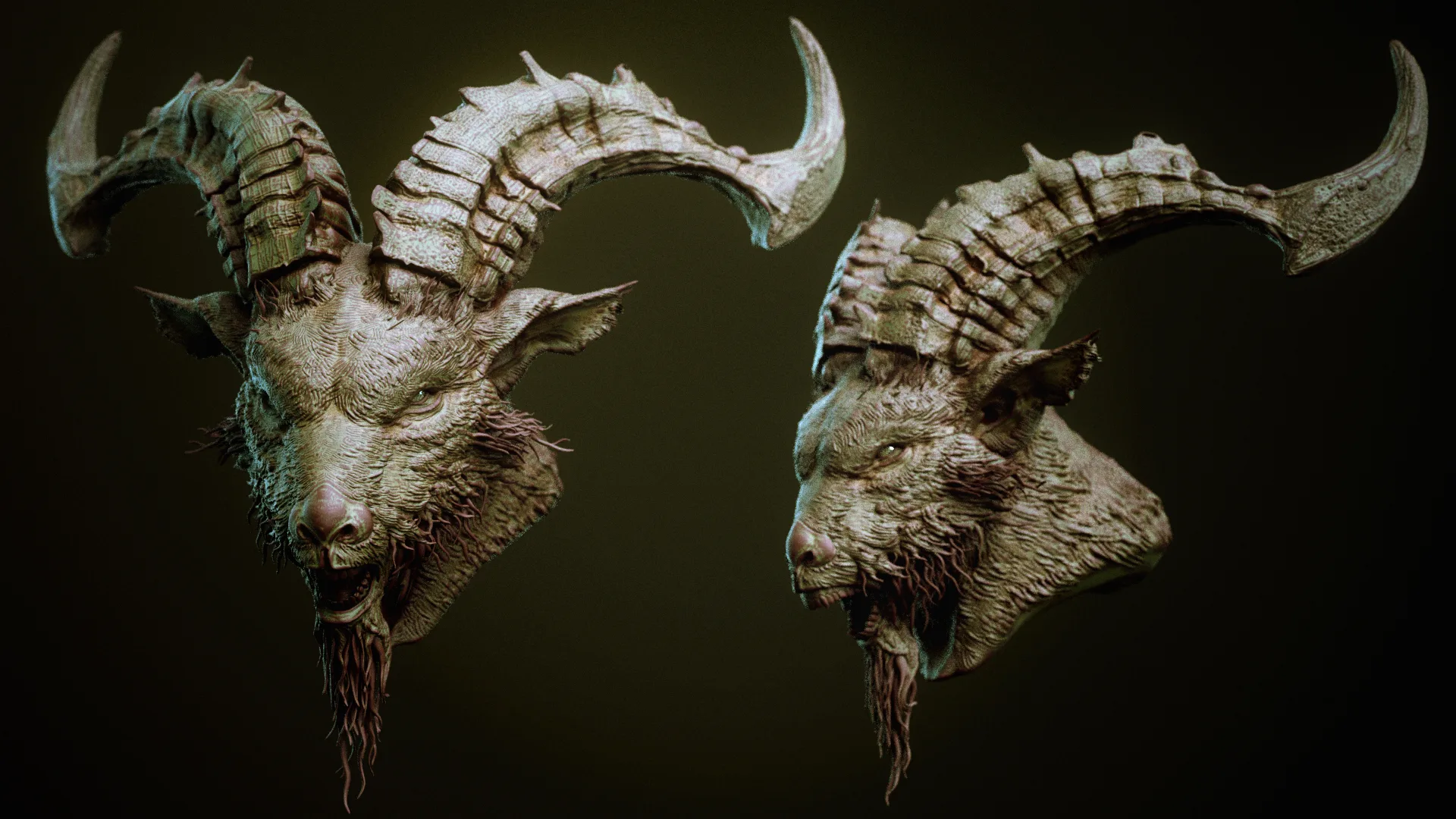 DEMON part 1: 52 Heads with Blendshapes